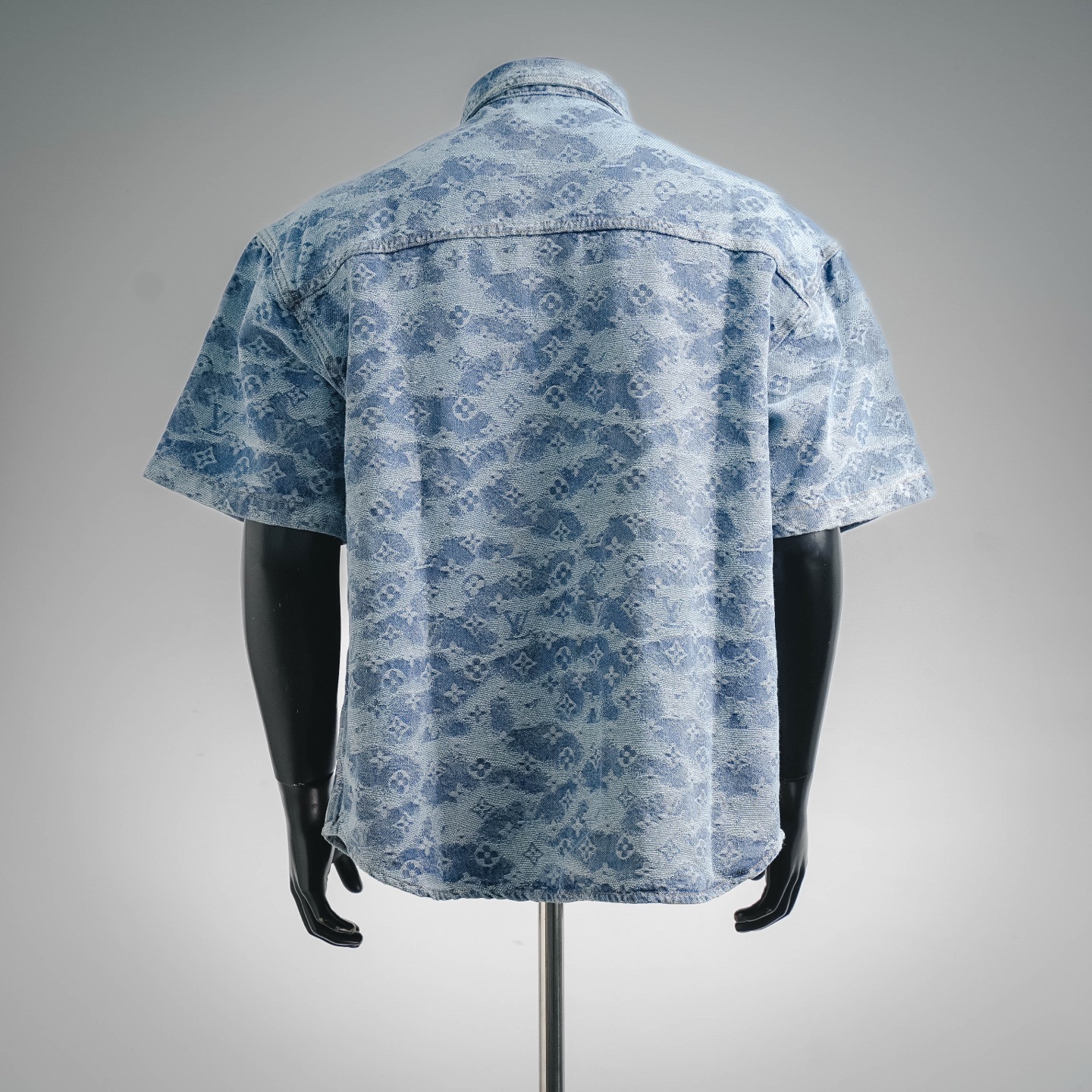 Louis jacquard denim t-shirt