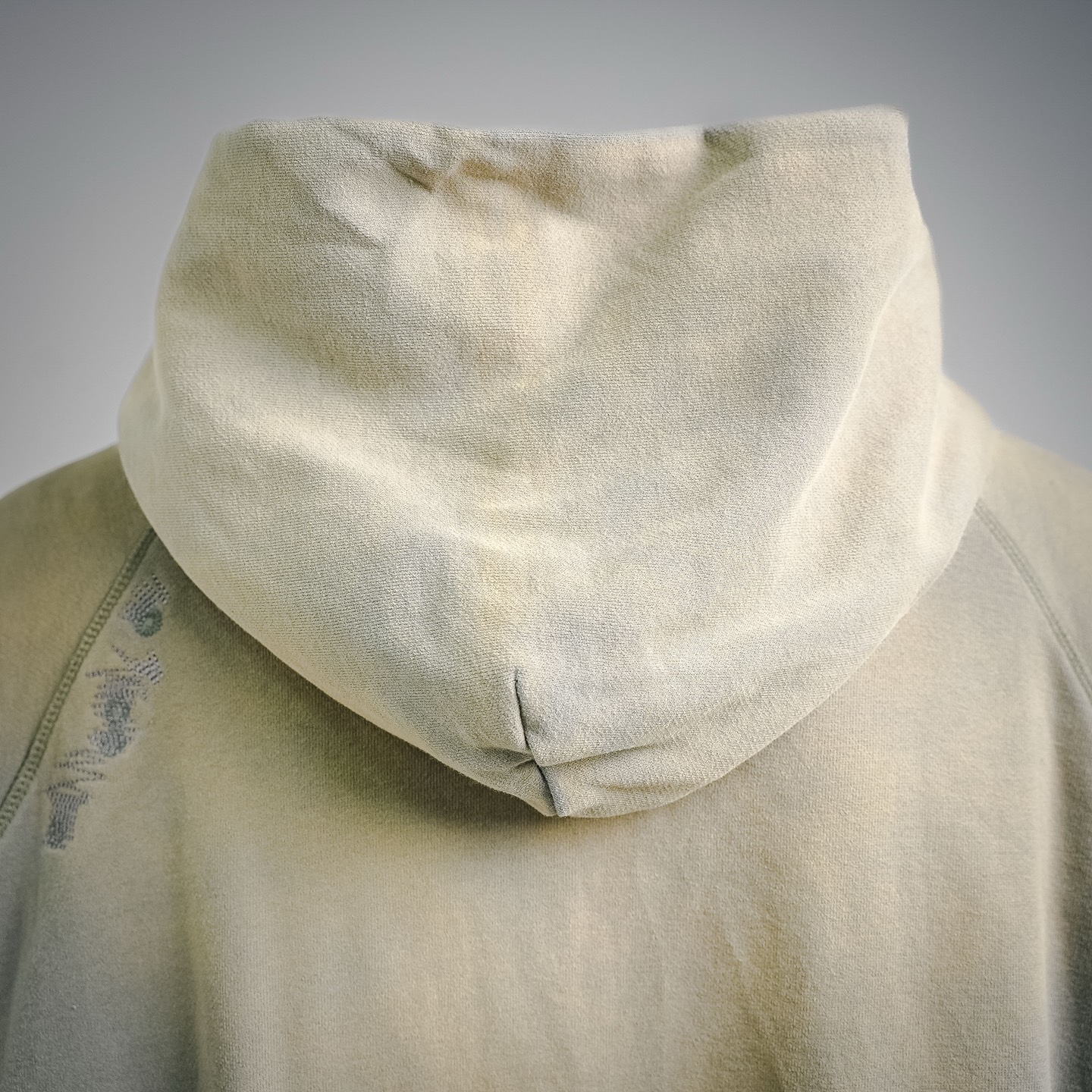 Acne distressed hooded jacket