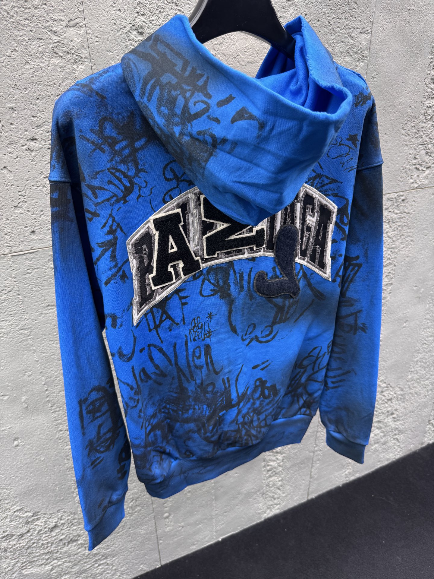 Balen graffiti-print jacket
