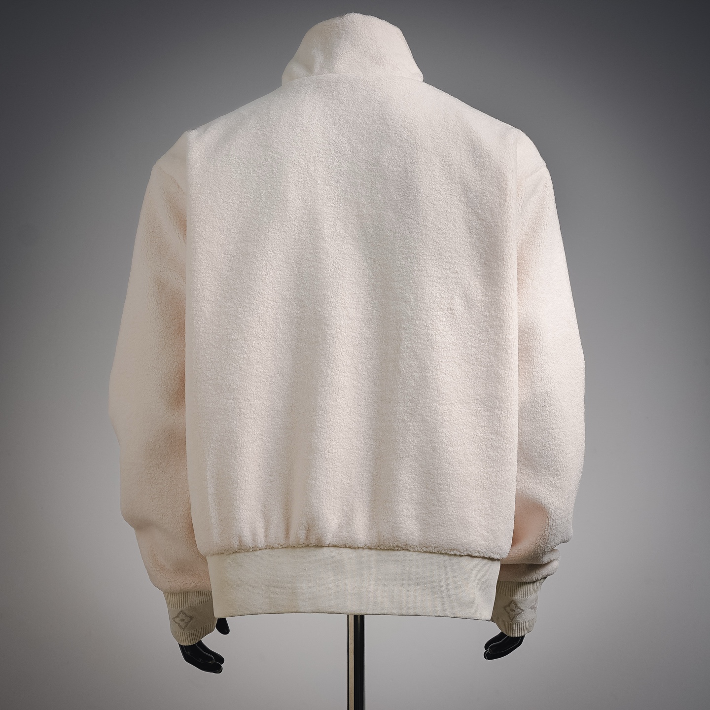Louis jacquard stand-collar jacket