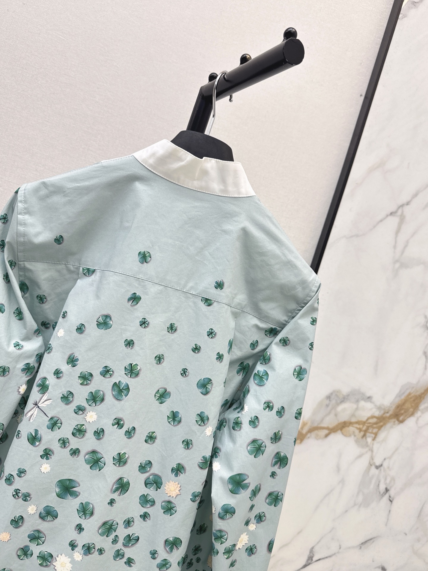 CD 26fw long print shirt