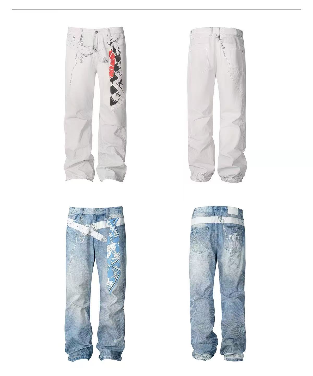 Stk washed jeans