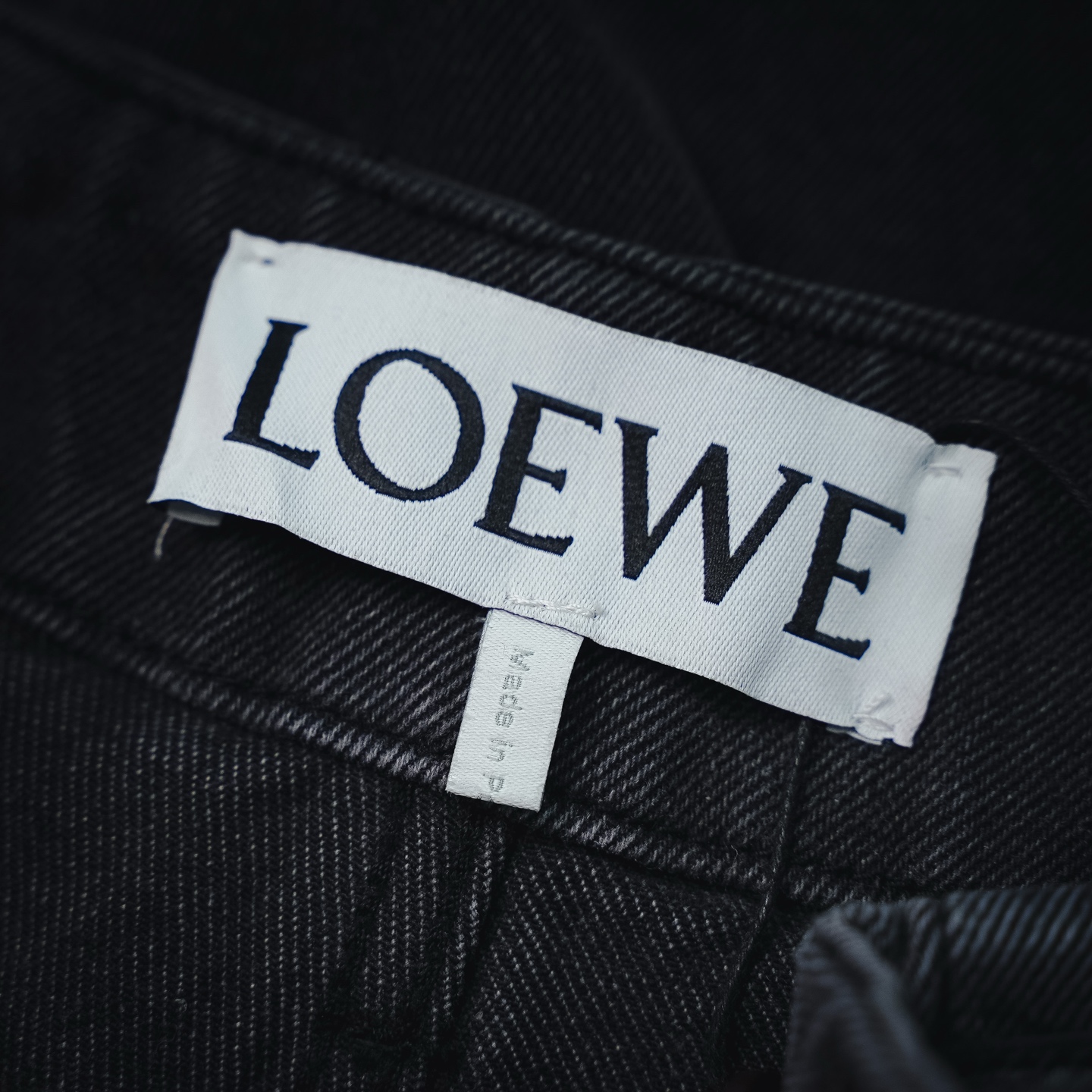 Loe baggy curved jeans