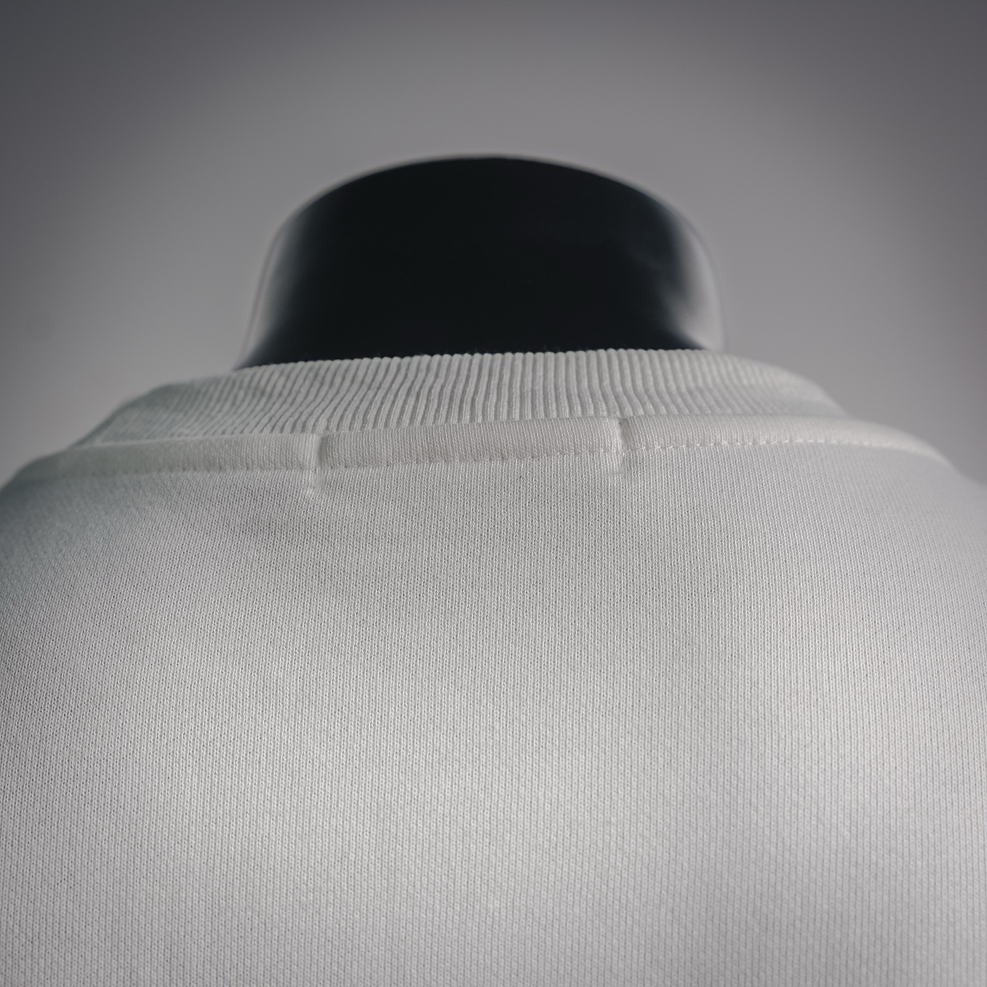 Stone relaxed minimal sweatshirt