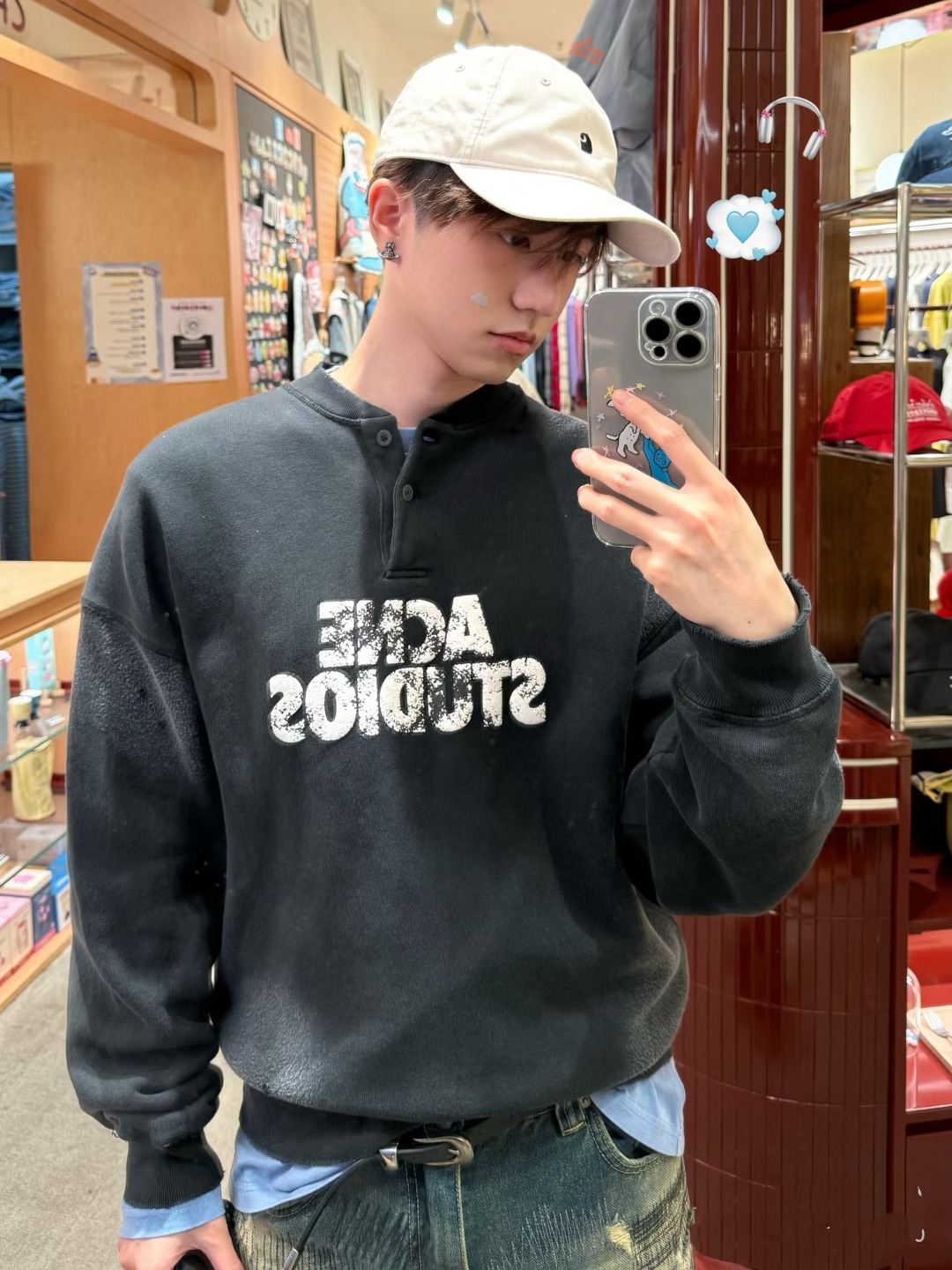 Acne printed sweatshirt
