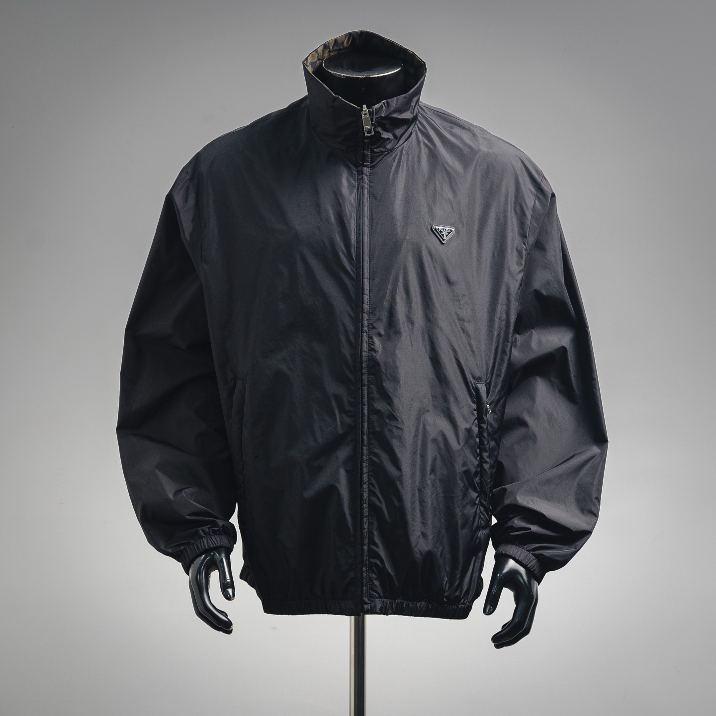Pra print reversible jacket