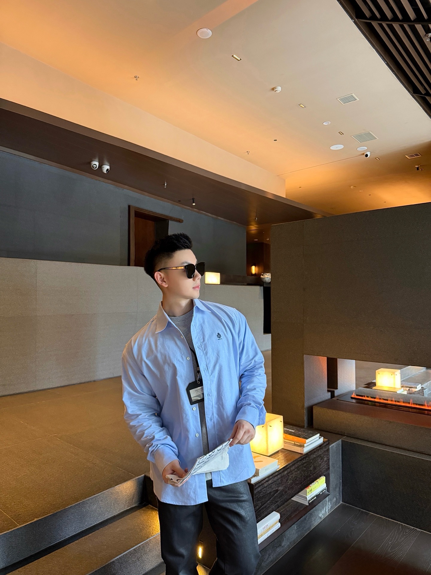 Pra embroidered long-sleeved shirts