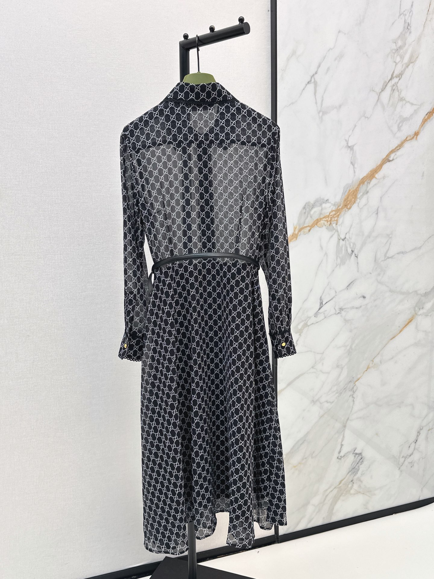 Guc 26ss print dress