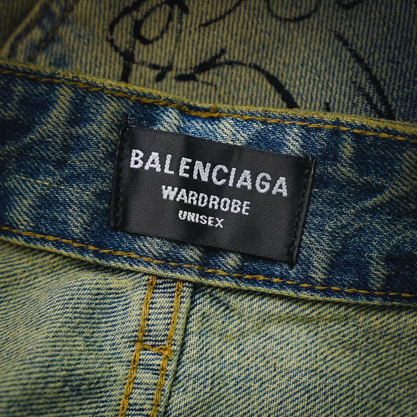 Balen graffiti baggy jeans