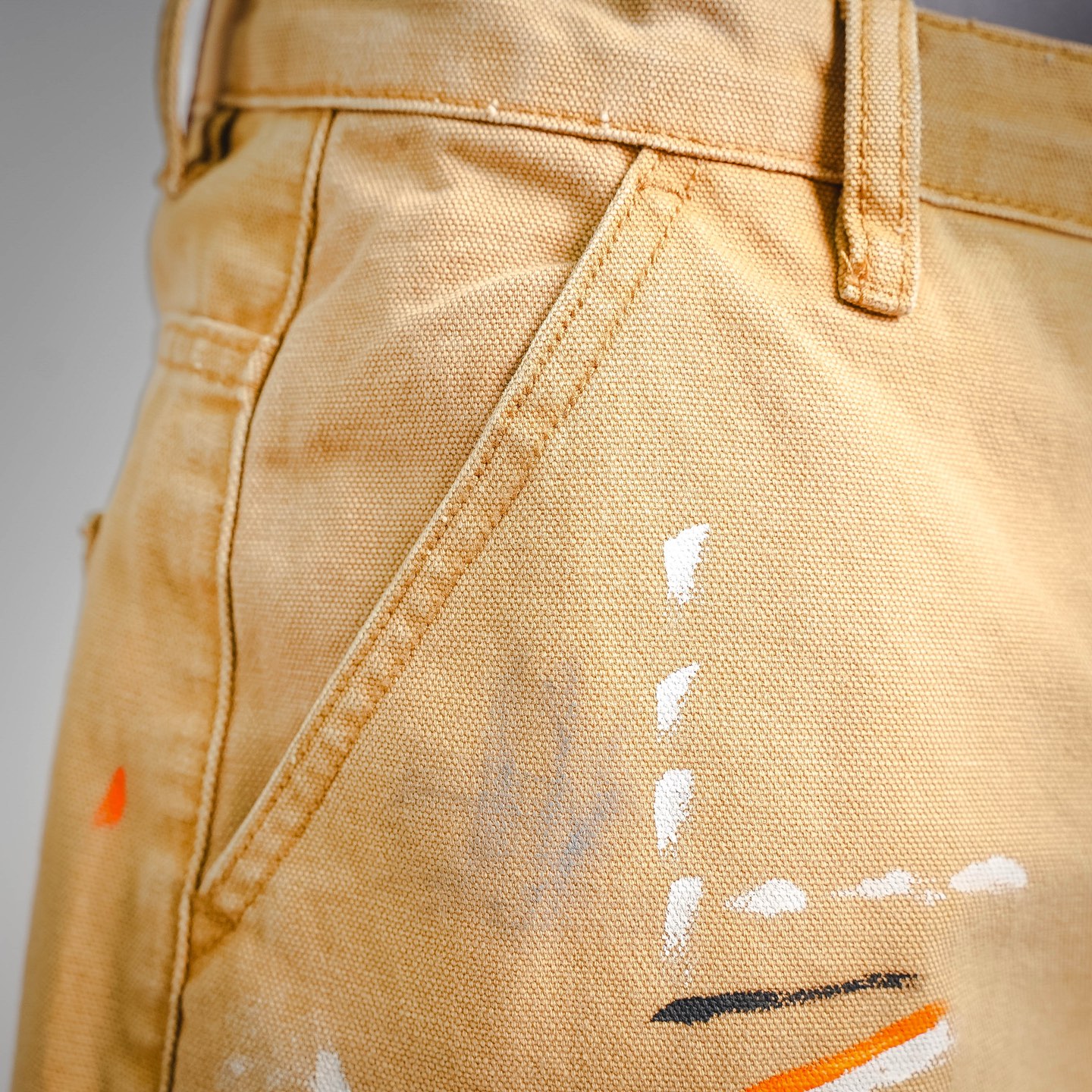 Louis graffiti printed jeans
