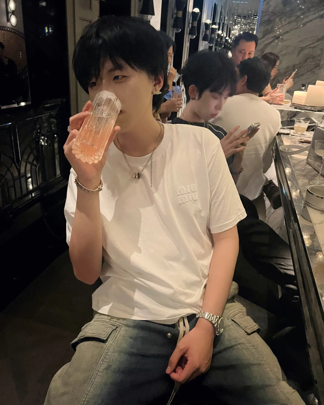 Miu casual loose t-shirt