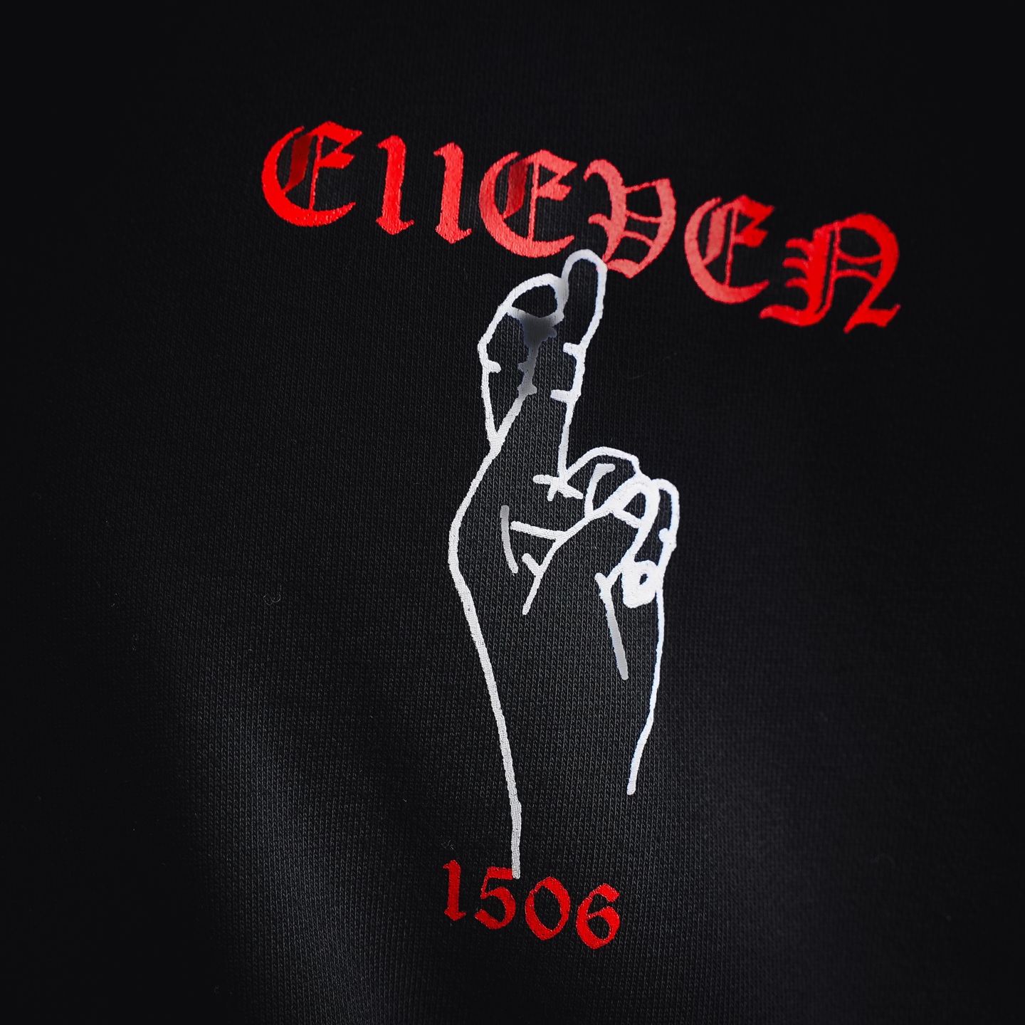 We11 printed zip-up jacket