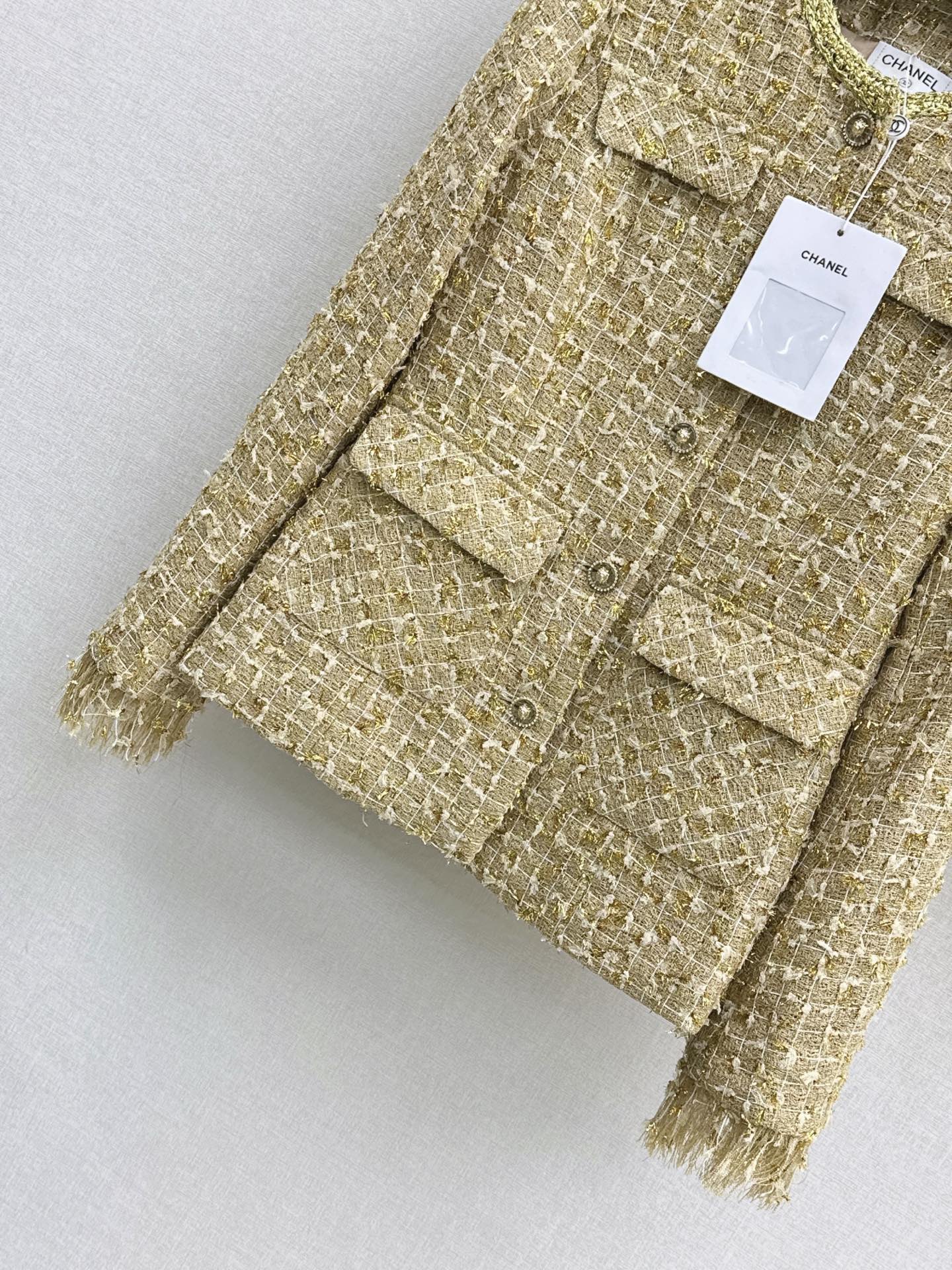 Chan 26fw tweed suit
