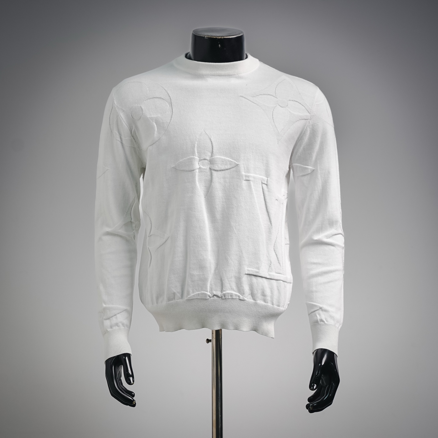 Louis jacquard knit sweater