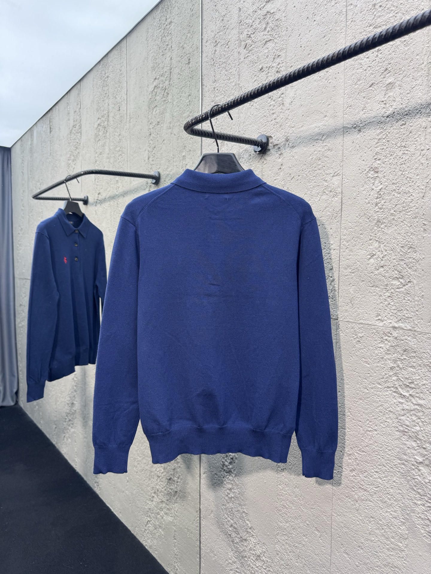 Ralph embroidered knit sweater