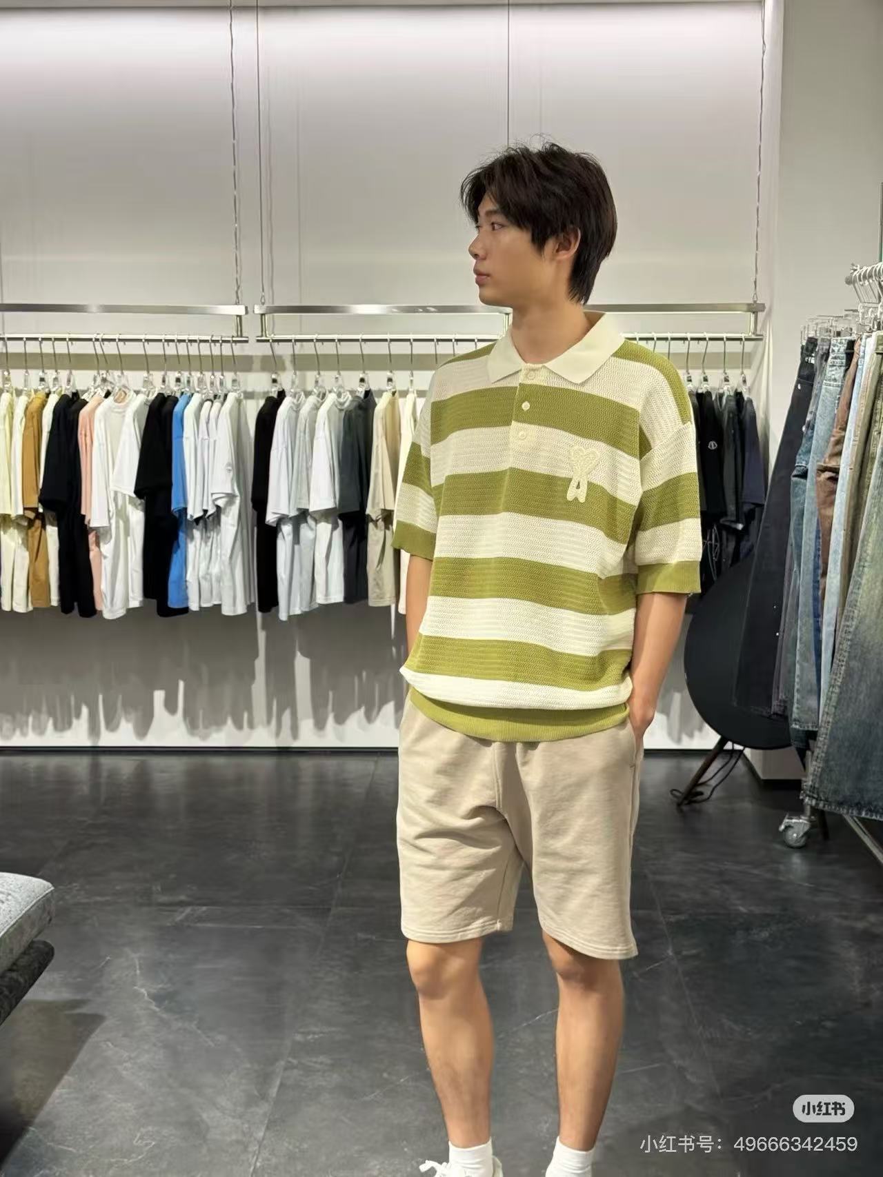 Ami striped t-shirt