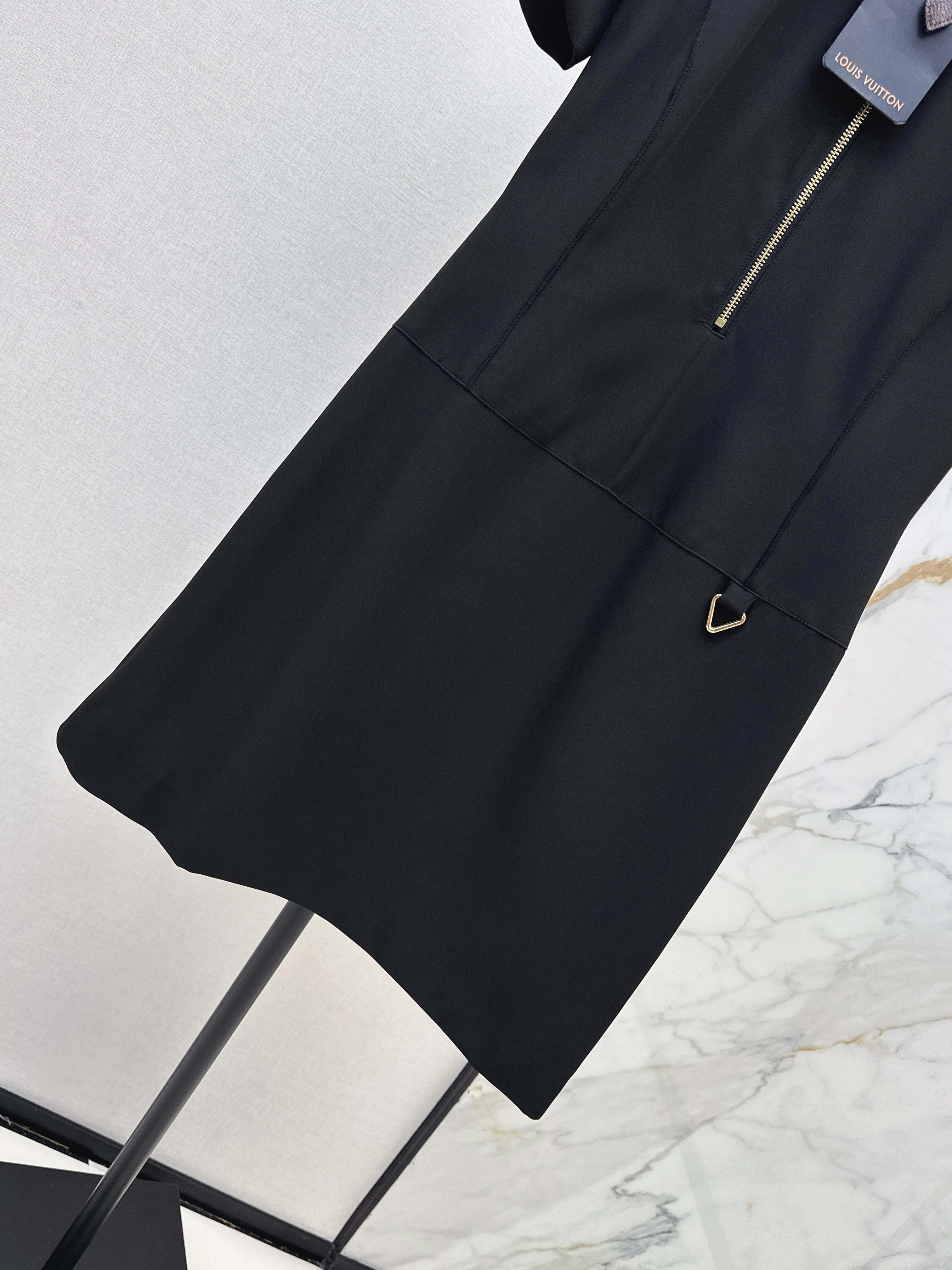 Loui 26ss zip-up dress