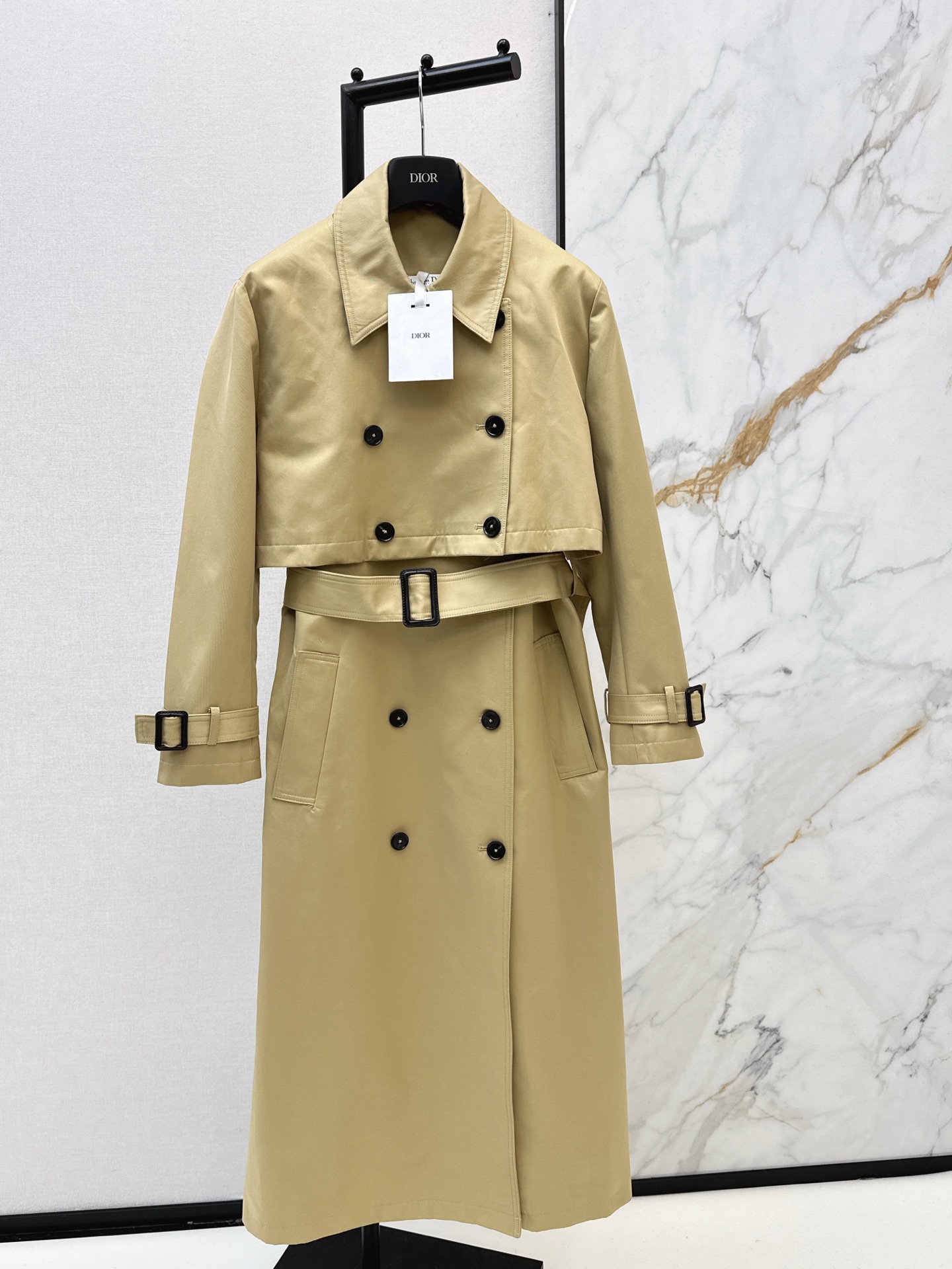 CD 26fw detachable trench coats