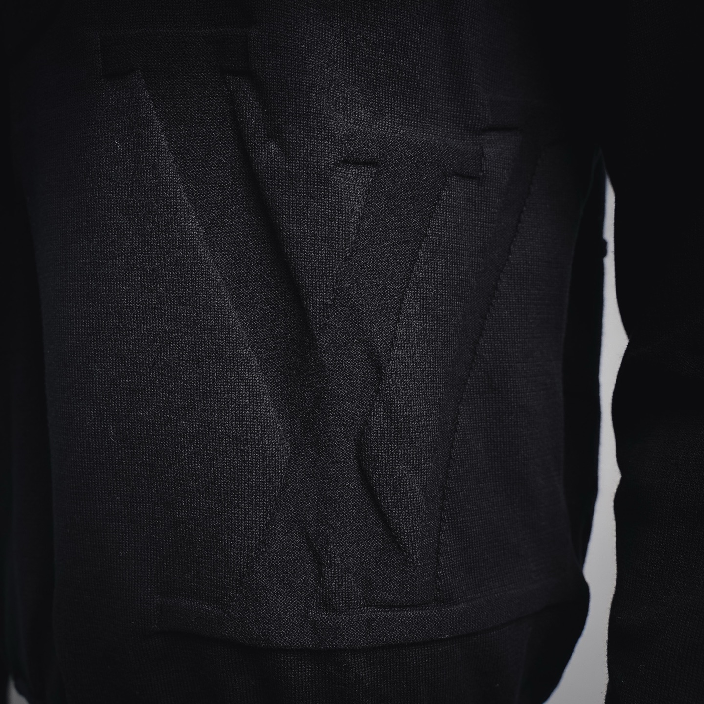 Louis jacquard knit sweater