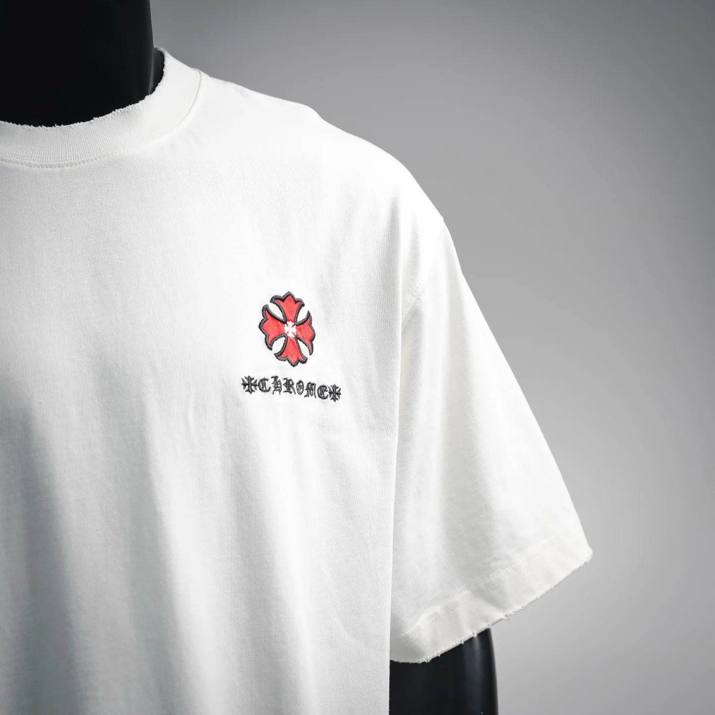 Chrome applique t-shirt