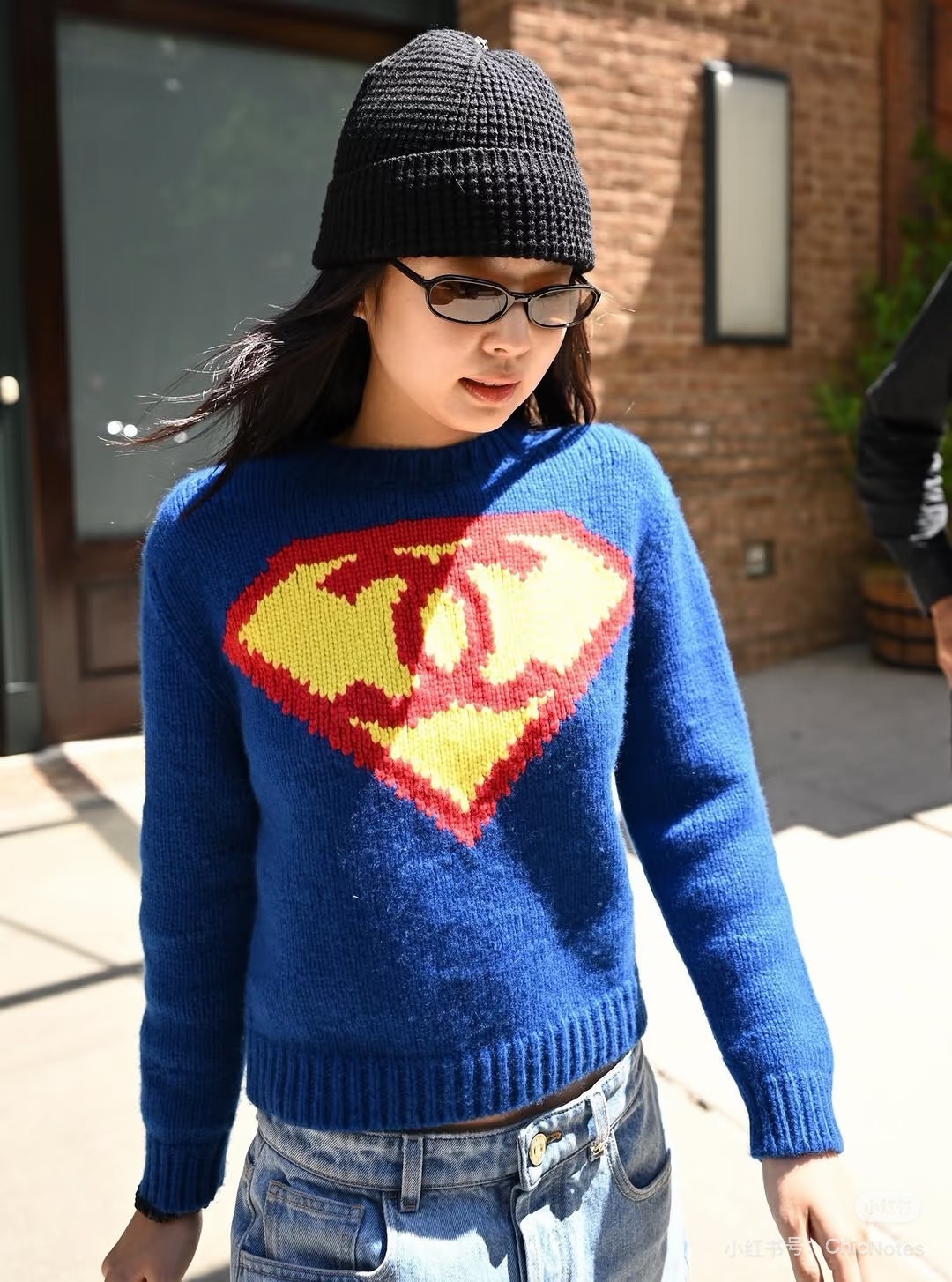 Chan 26ss preppy look sweater