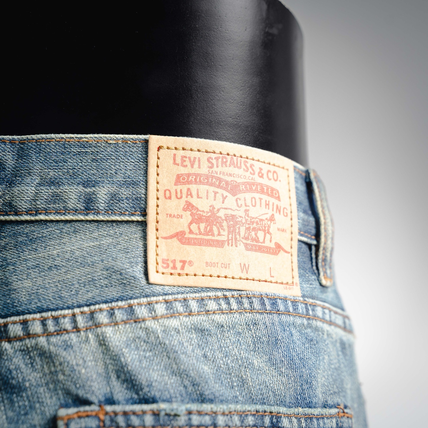 Chrome washed jeans