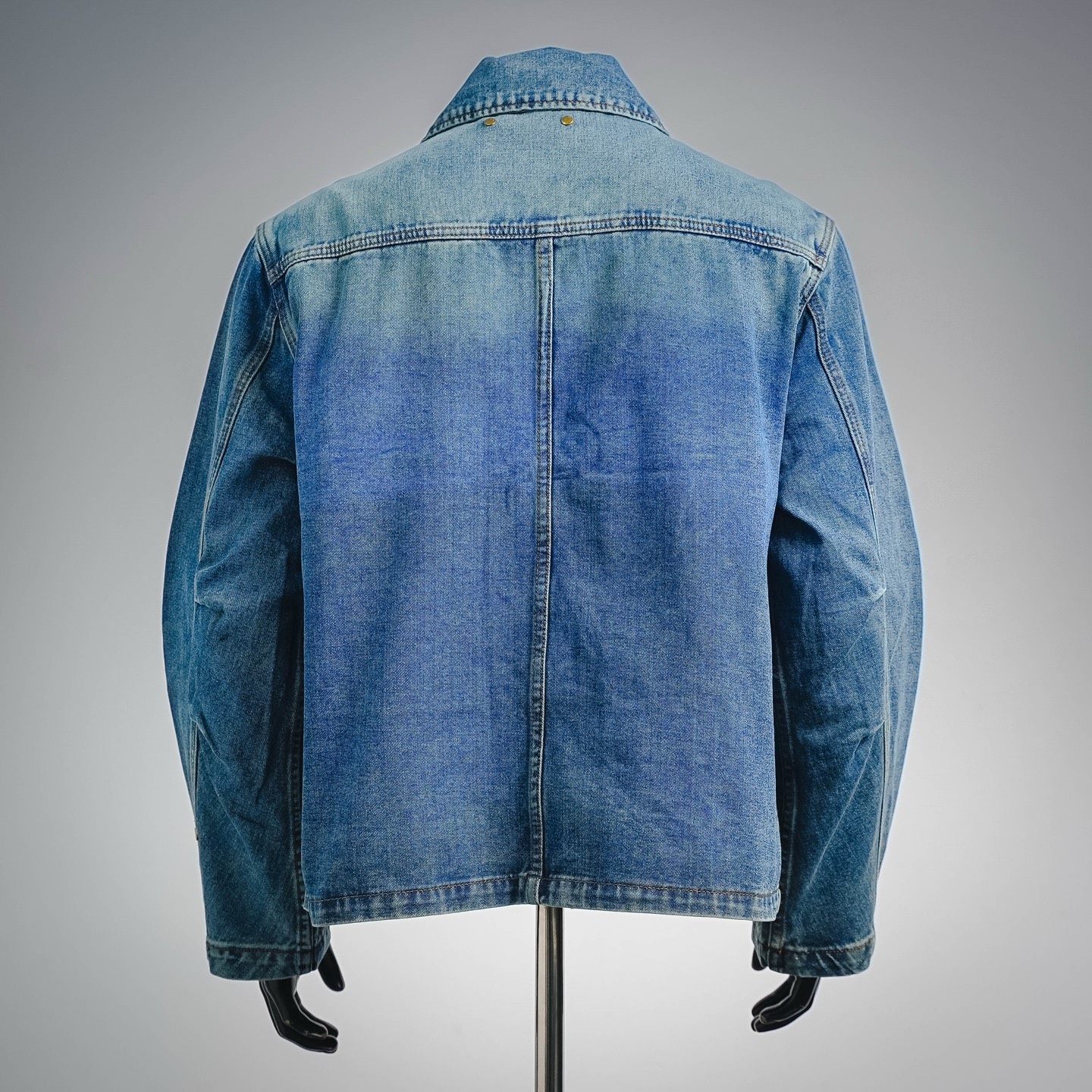 Louis embossed denim jacket
