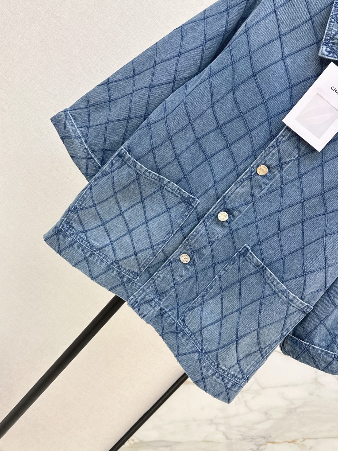 Chan 26ss embroidery denim jacket