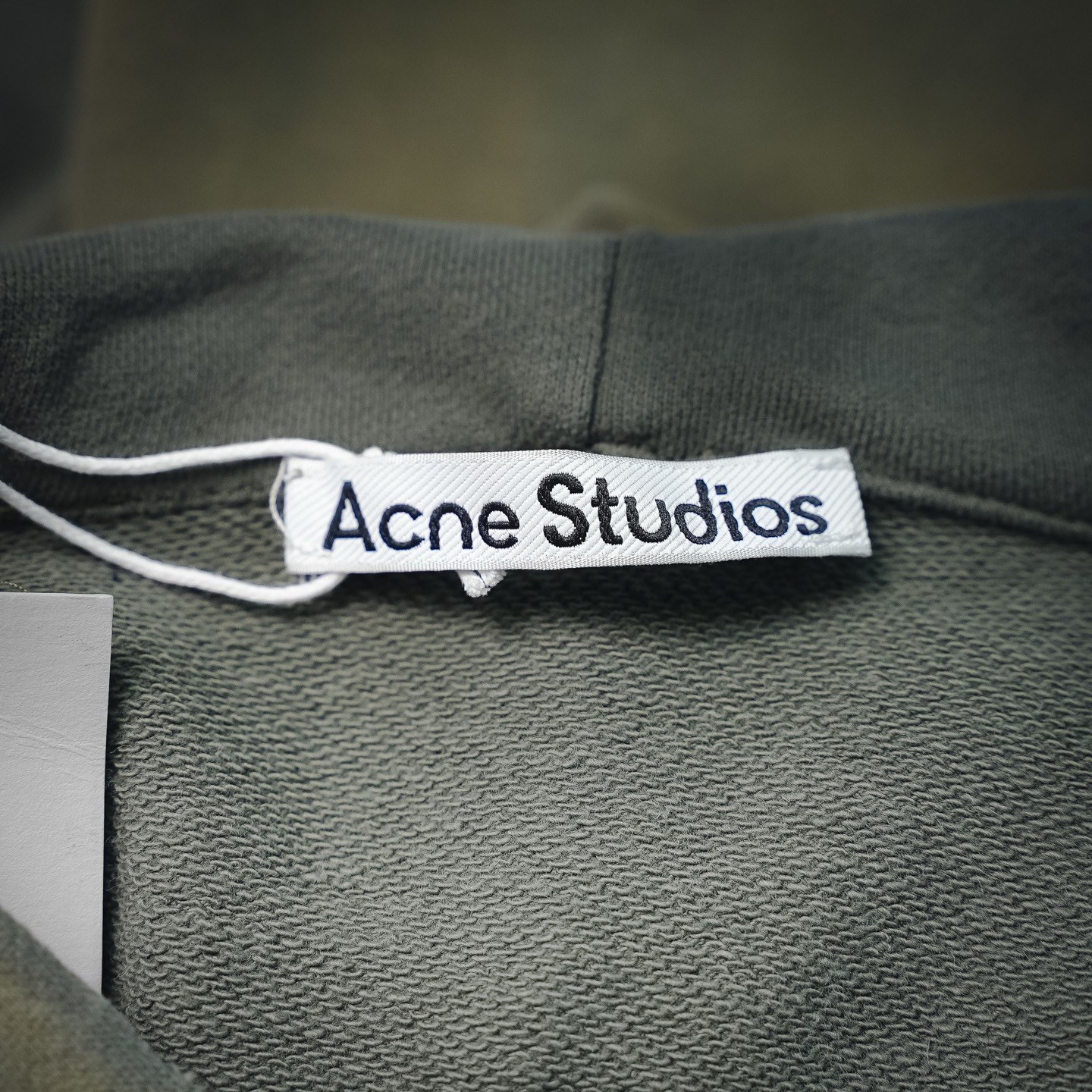 Acne distressed hooded jacket