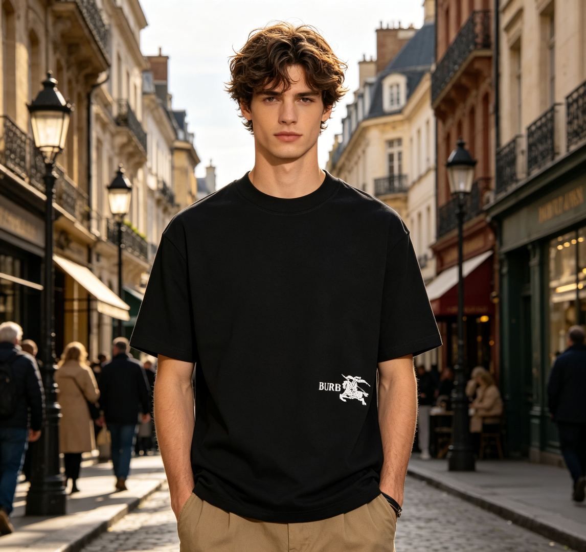 Burb 26ss print t-shirt