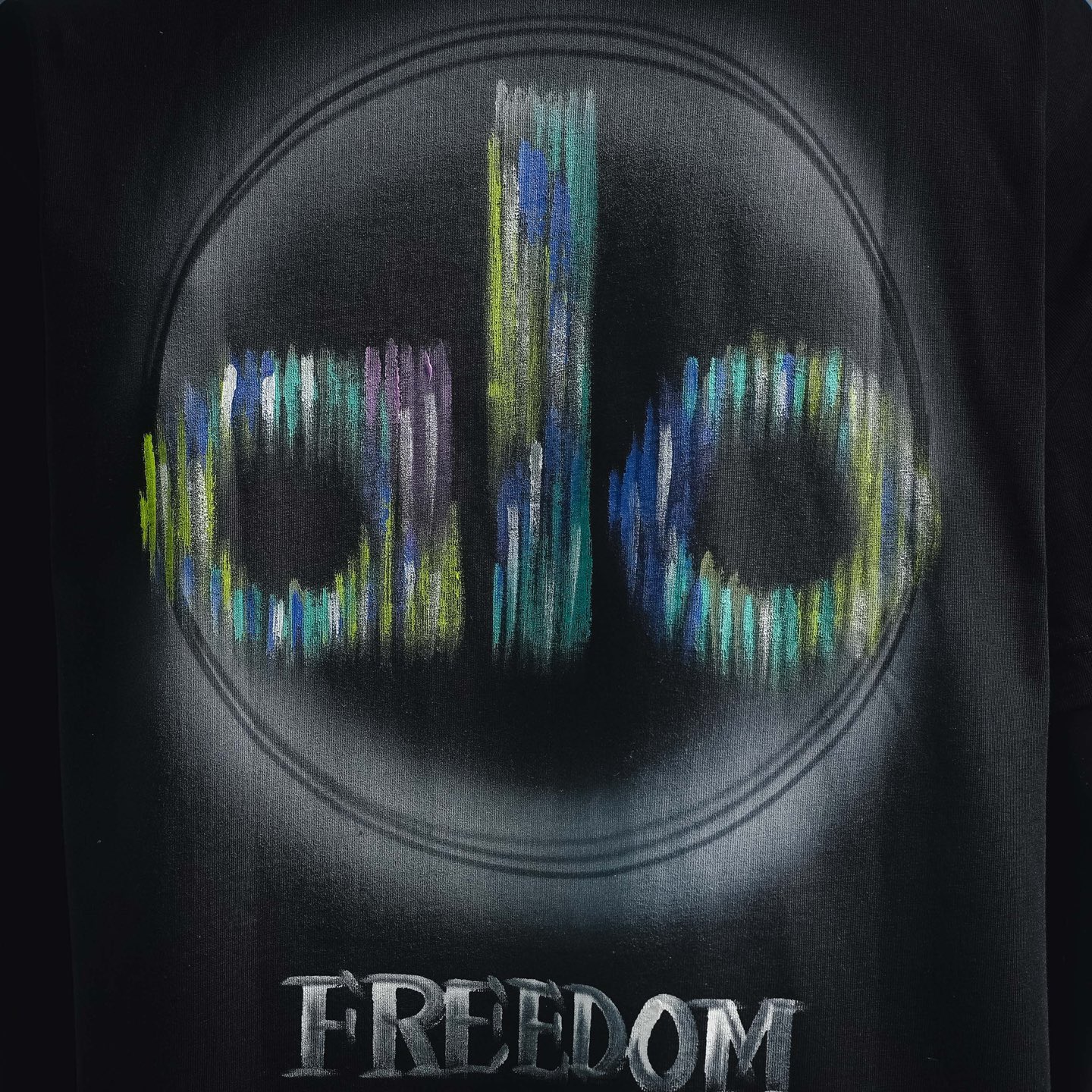 Alo gradient printed t-shirt