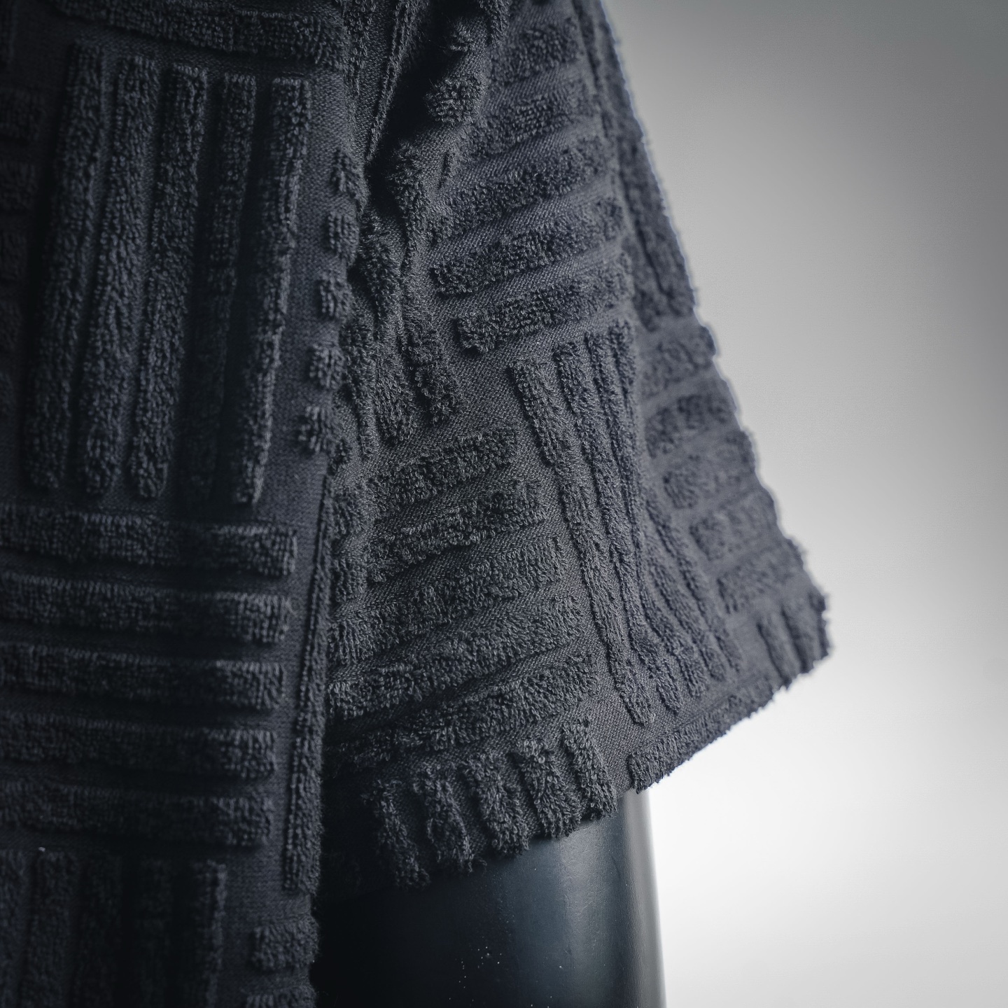 Bottega textured sleeve shirt
