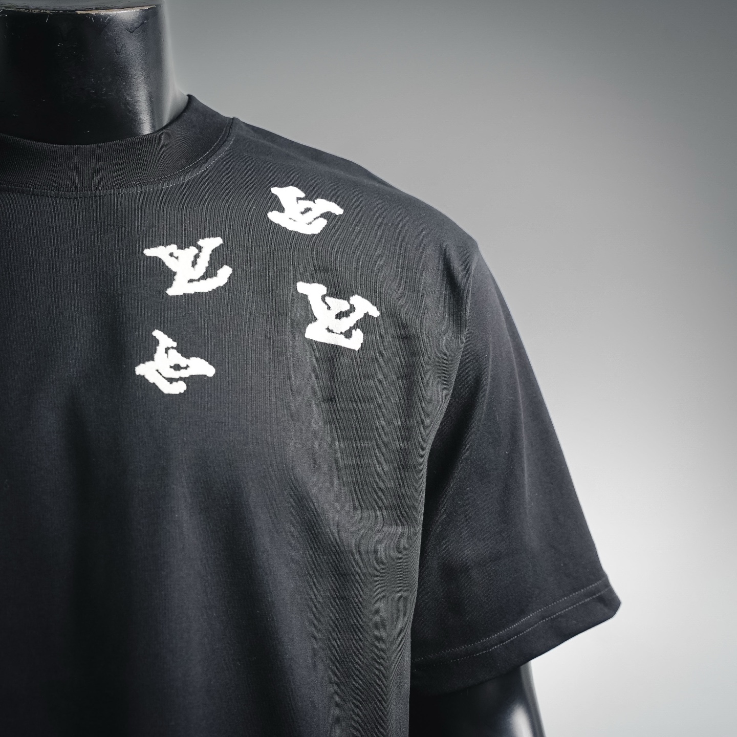 Louis flocked print t-shirt