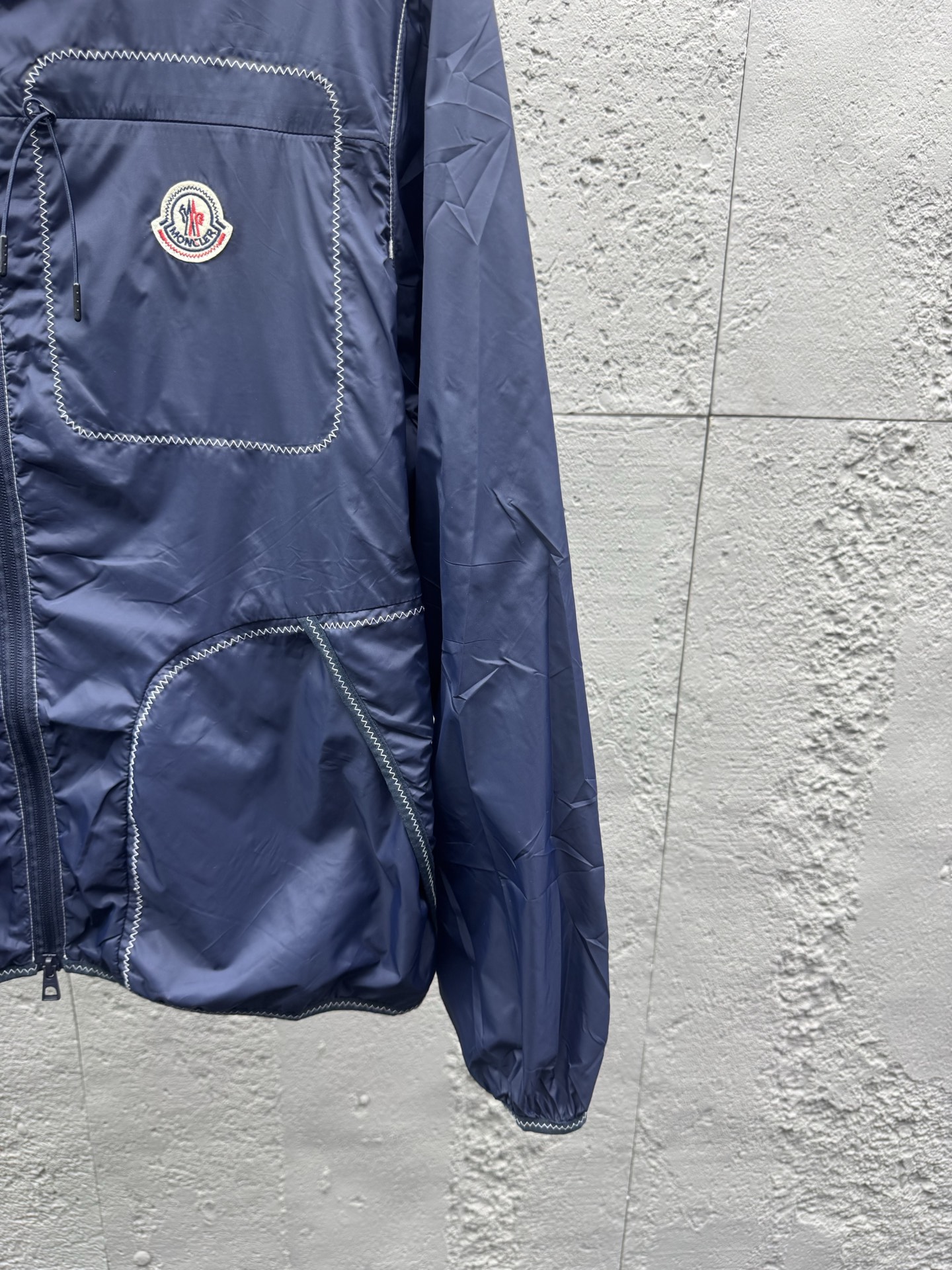 Mon logo badge jacket
