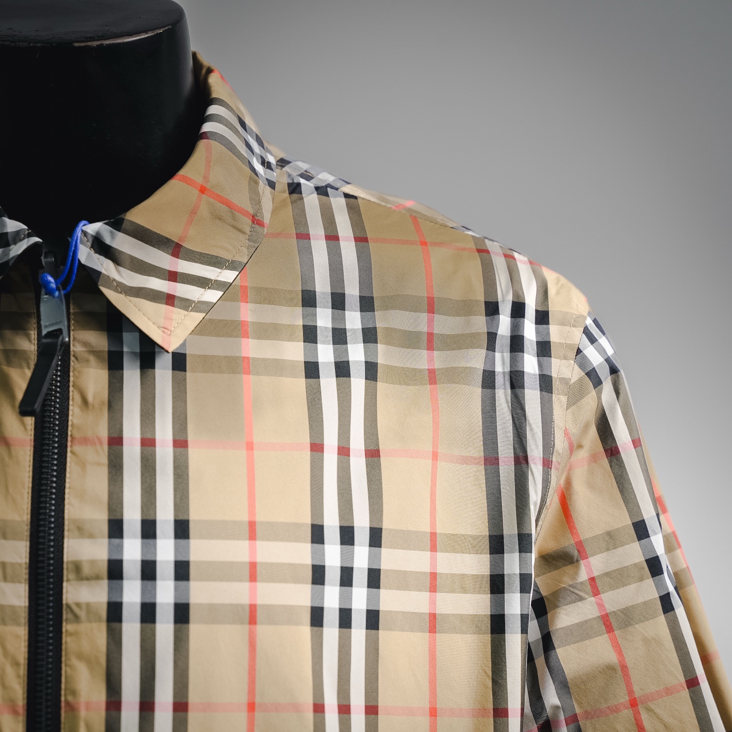 Bur reversible collared jacket