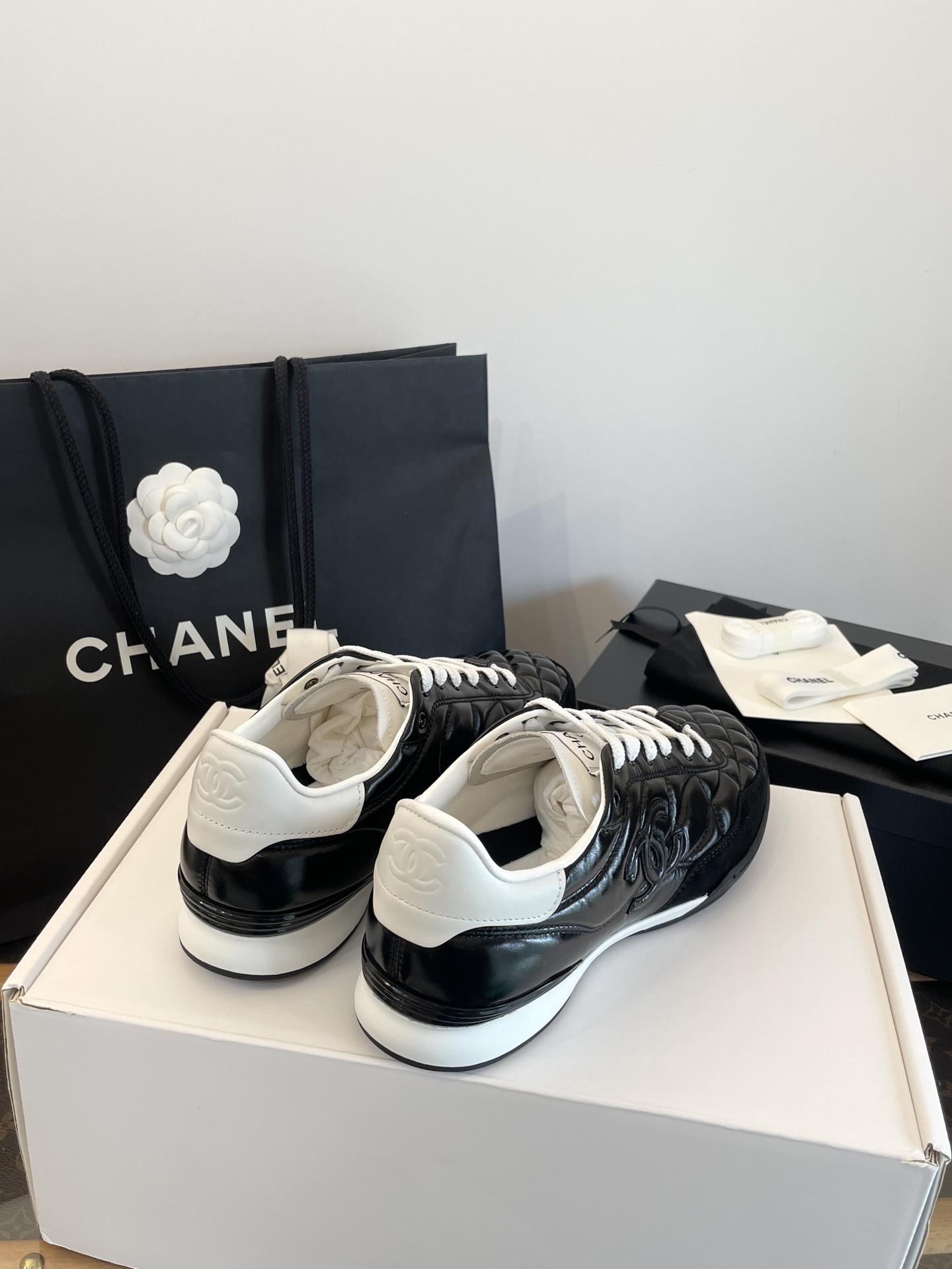 Chan quilted classic sneakers