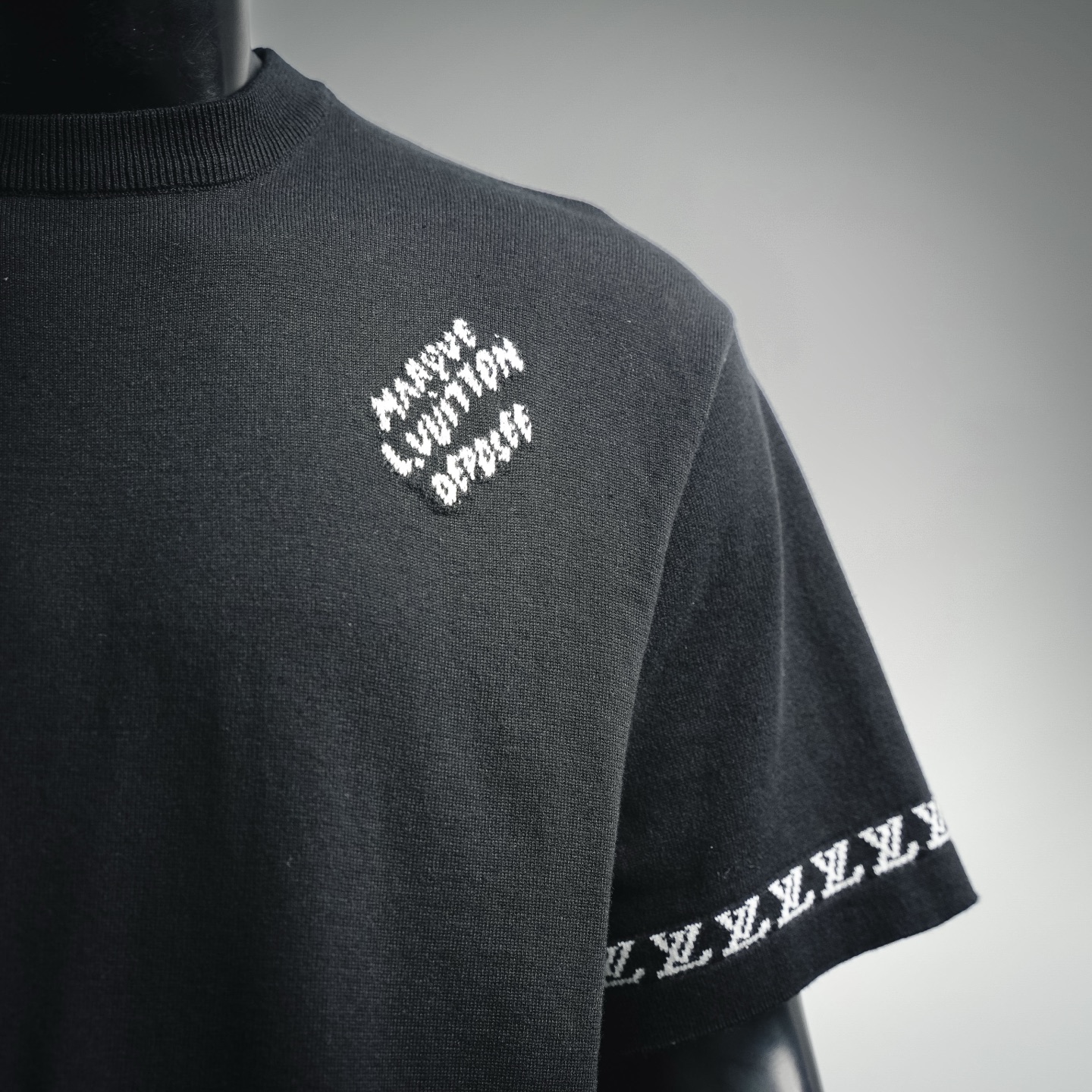 Louis jacquard cuffs t-shirt
