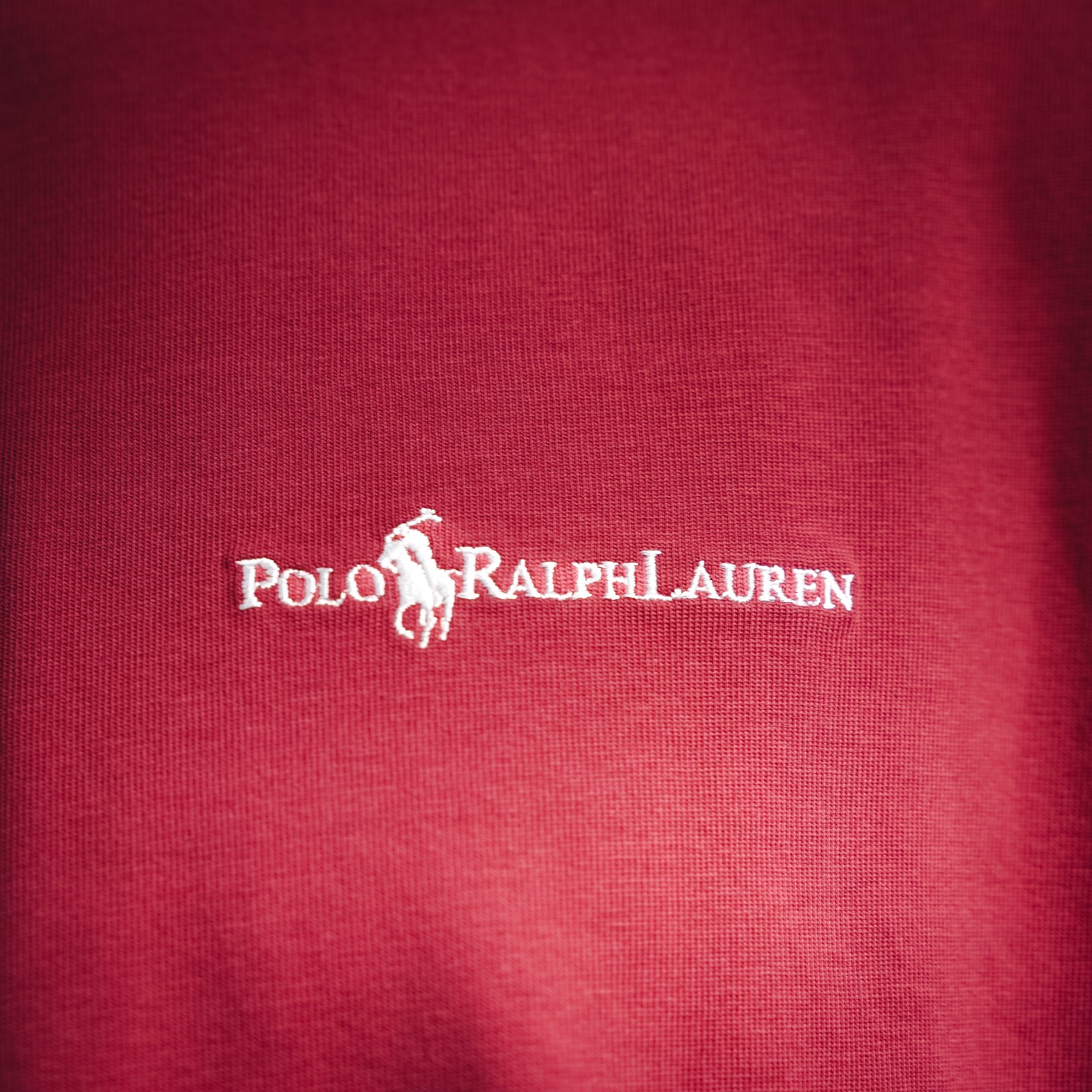 Ralph letter embroidered t-shirt