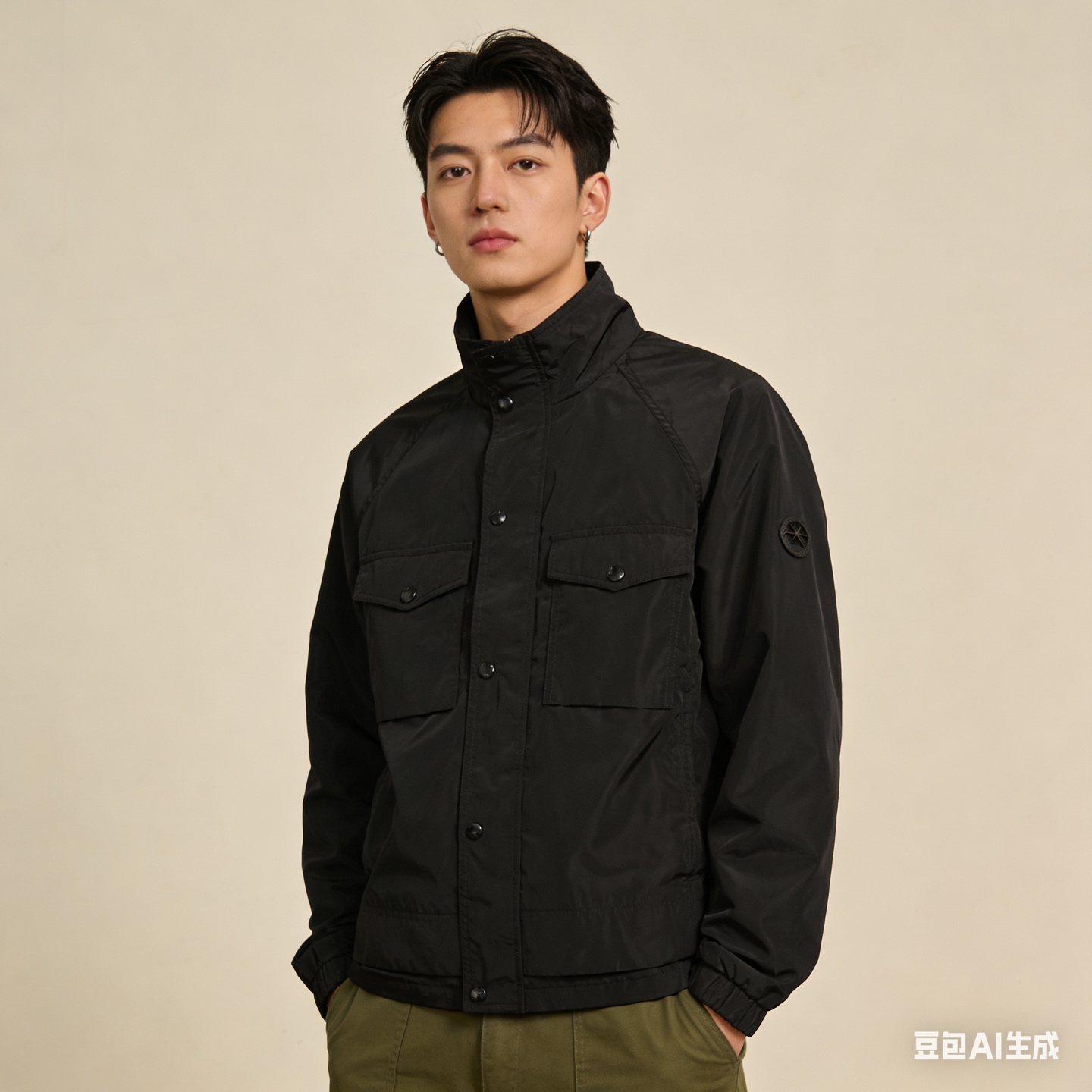 Mon waterproof hooded jacket