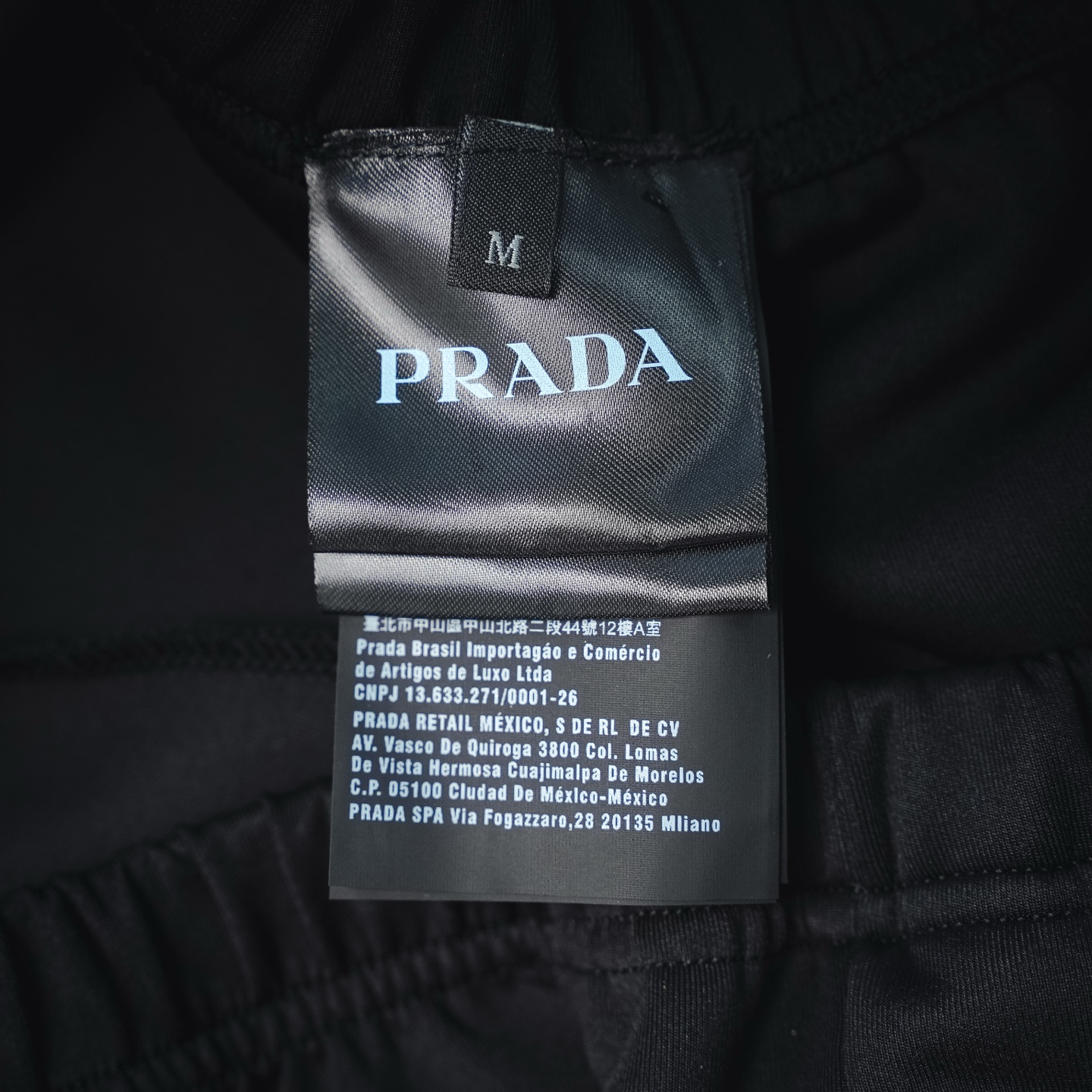 Pra embroidered badge pants