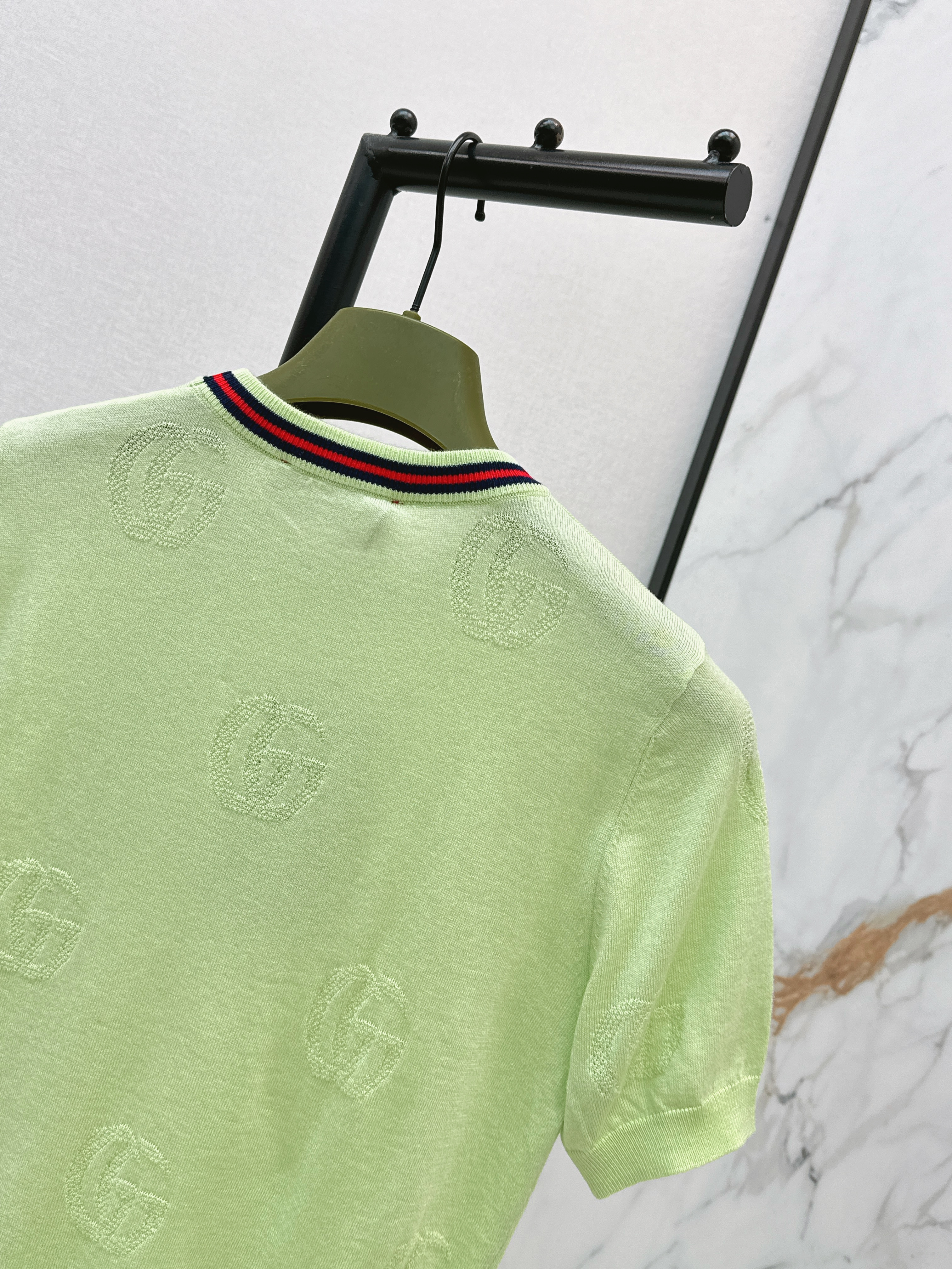 Guc 26ss jacquard sweater