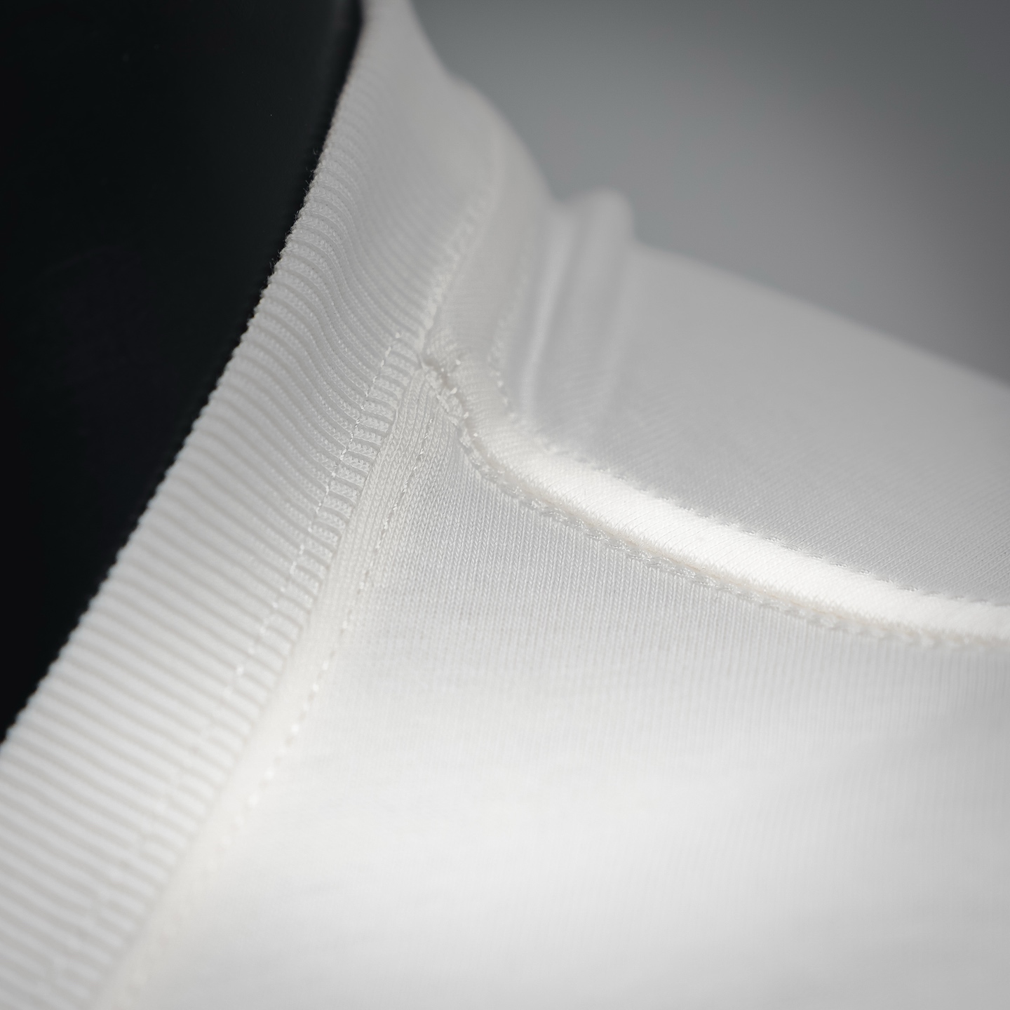 Chrome hem printed t-shirt