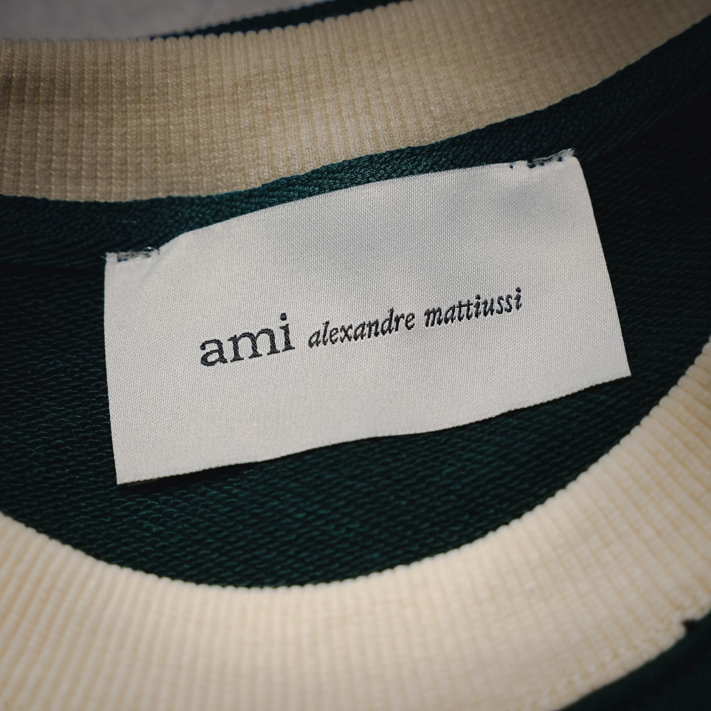 Ami embroidered swetshirt