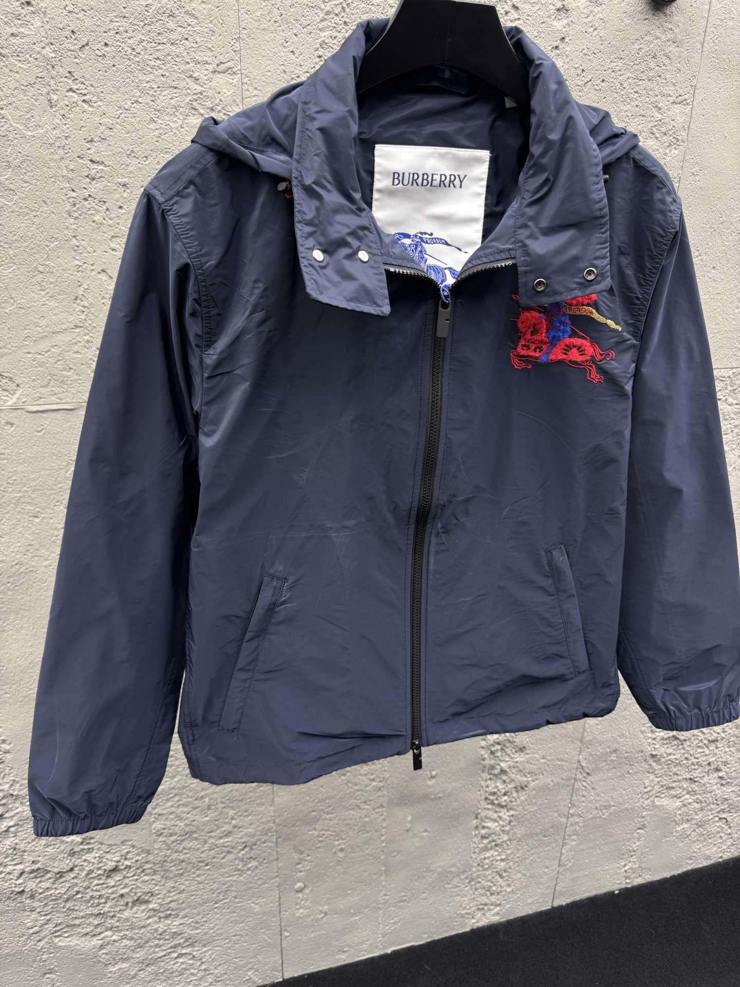 Bur equestrian logo jacket