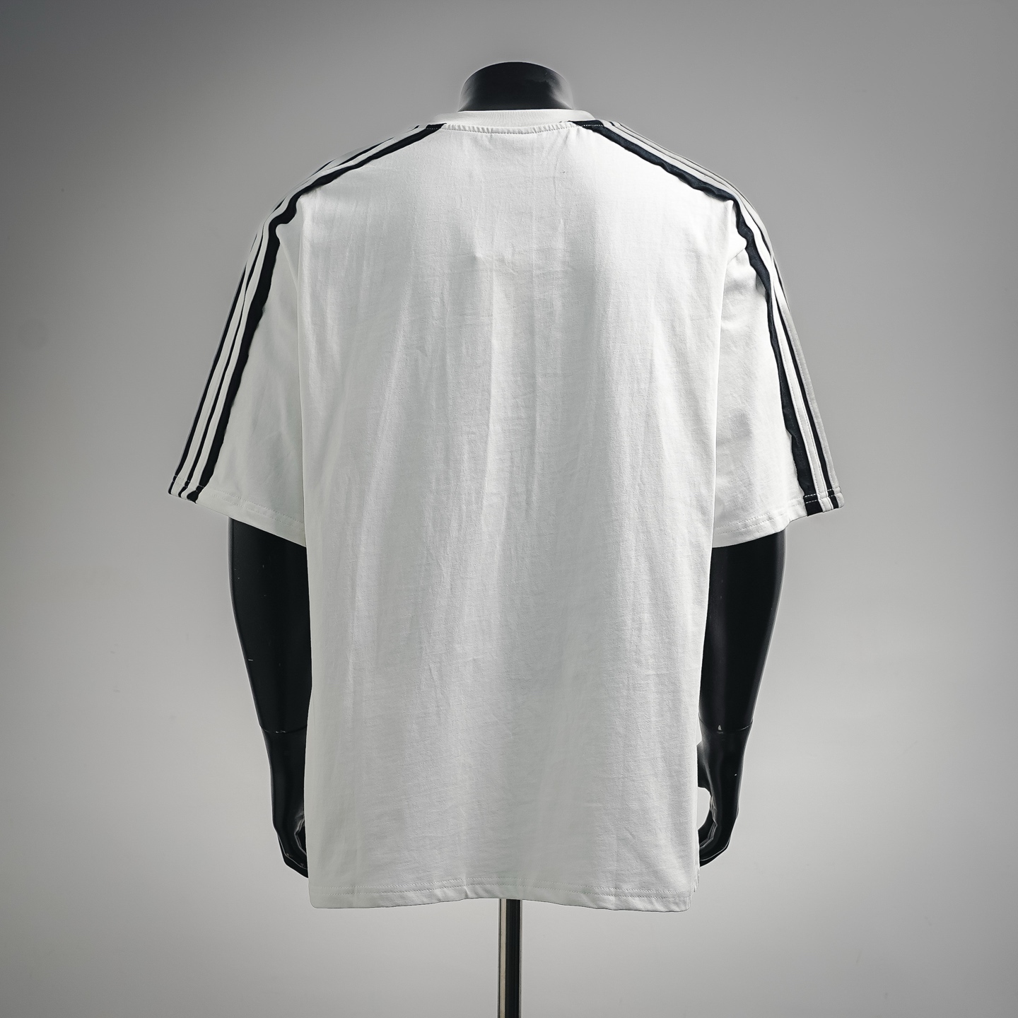 Balen embroidered striped t-shirt