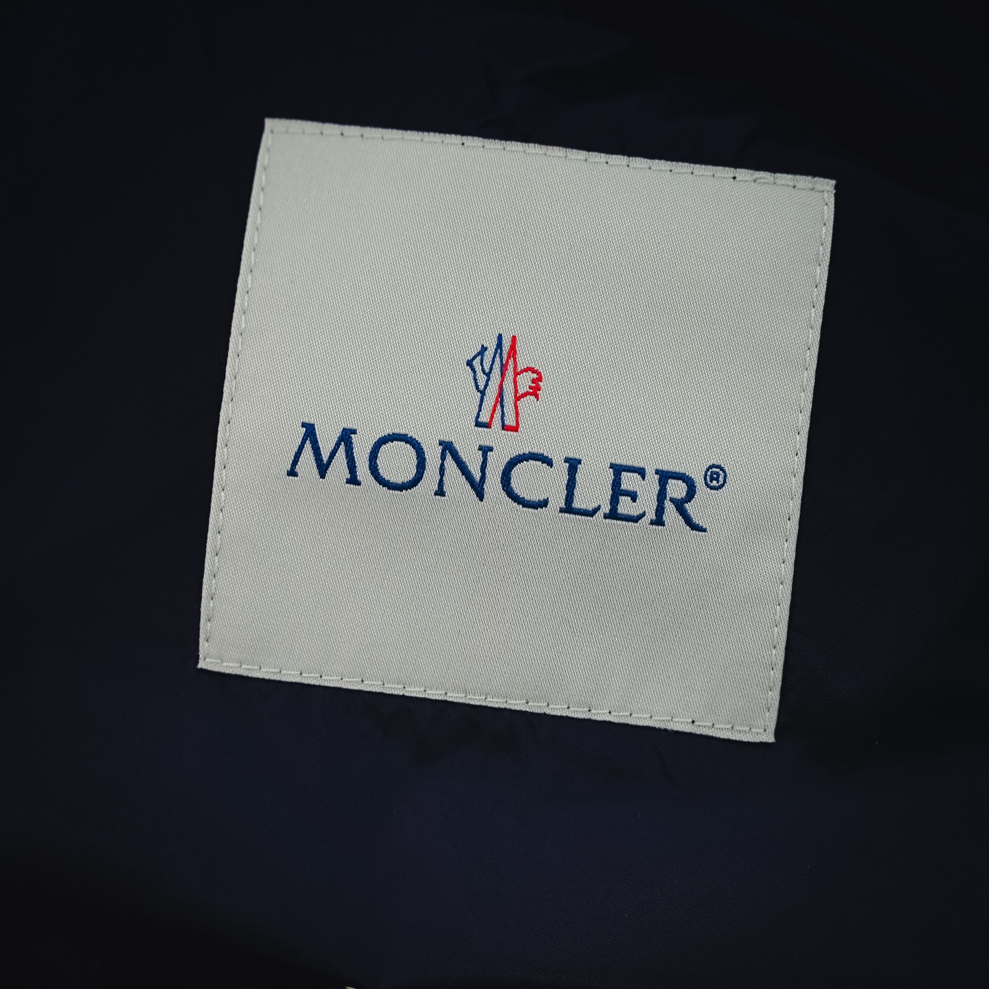 Mon embroidered letter jacket