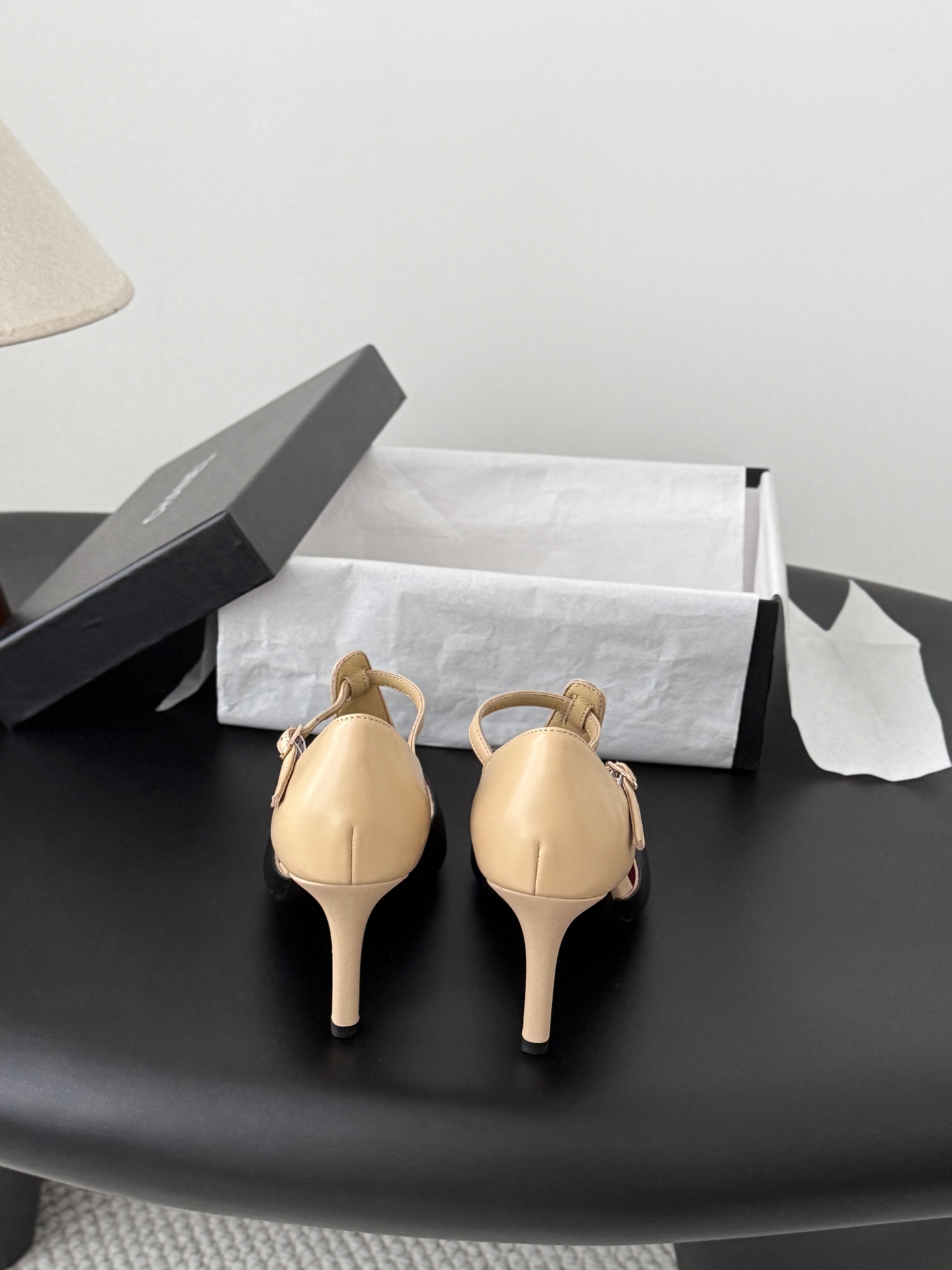 Chan 26P t-strap stilettoes
