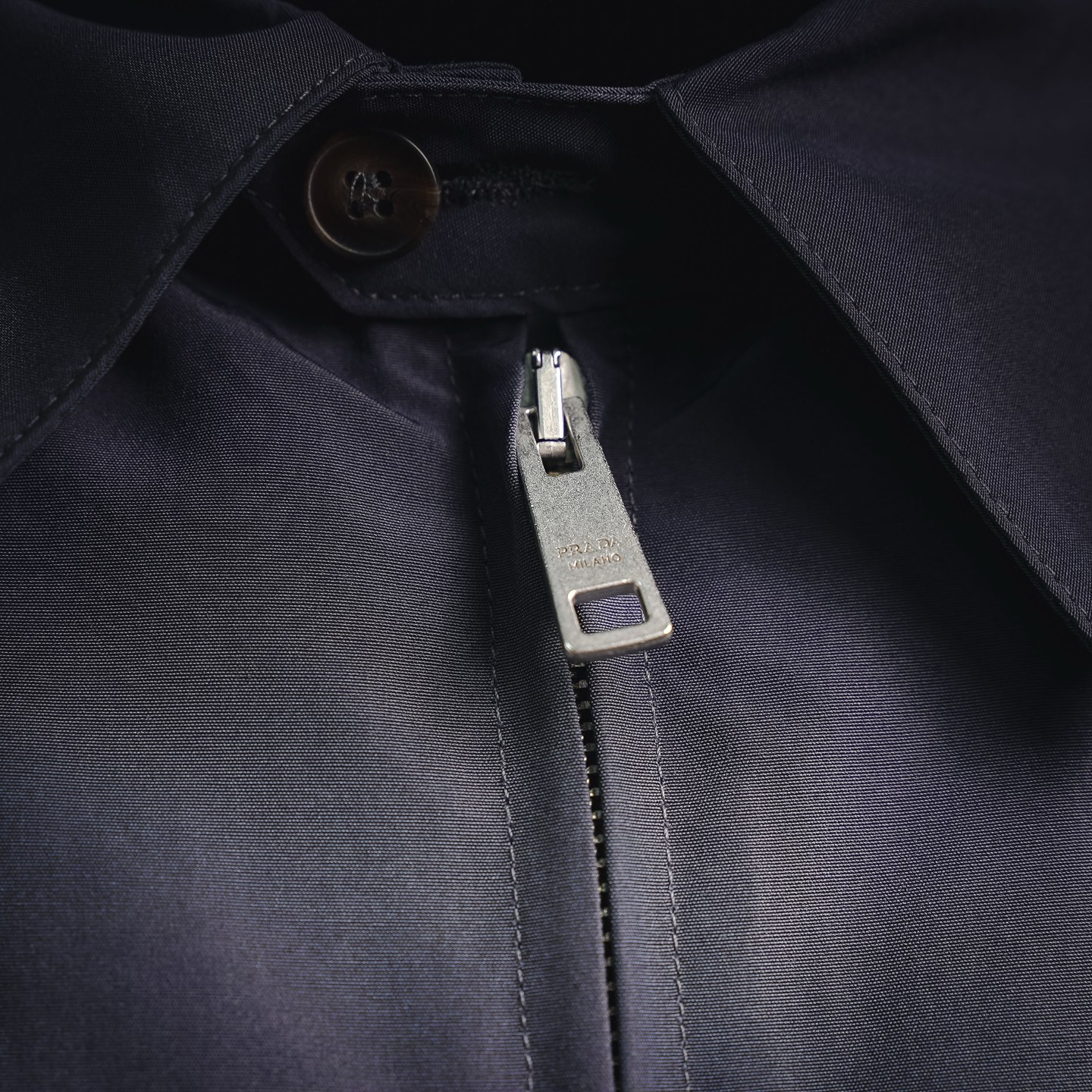 Pra embroidered zip-up jacket