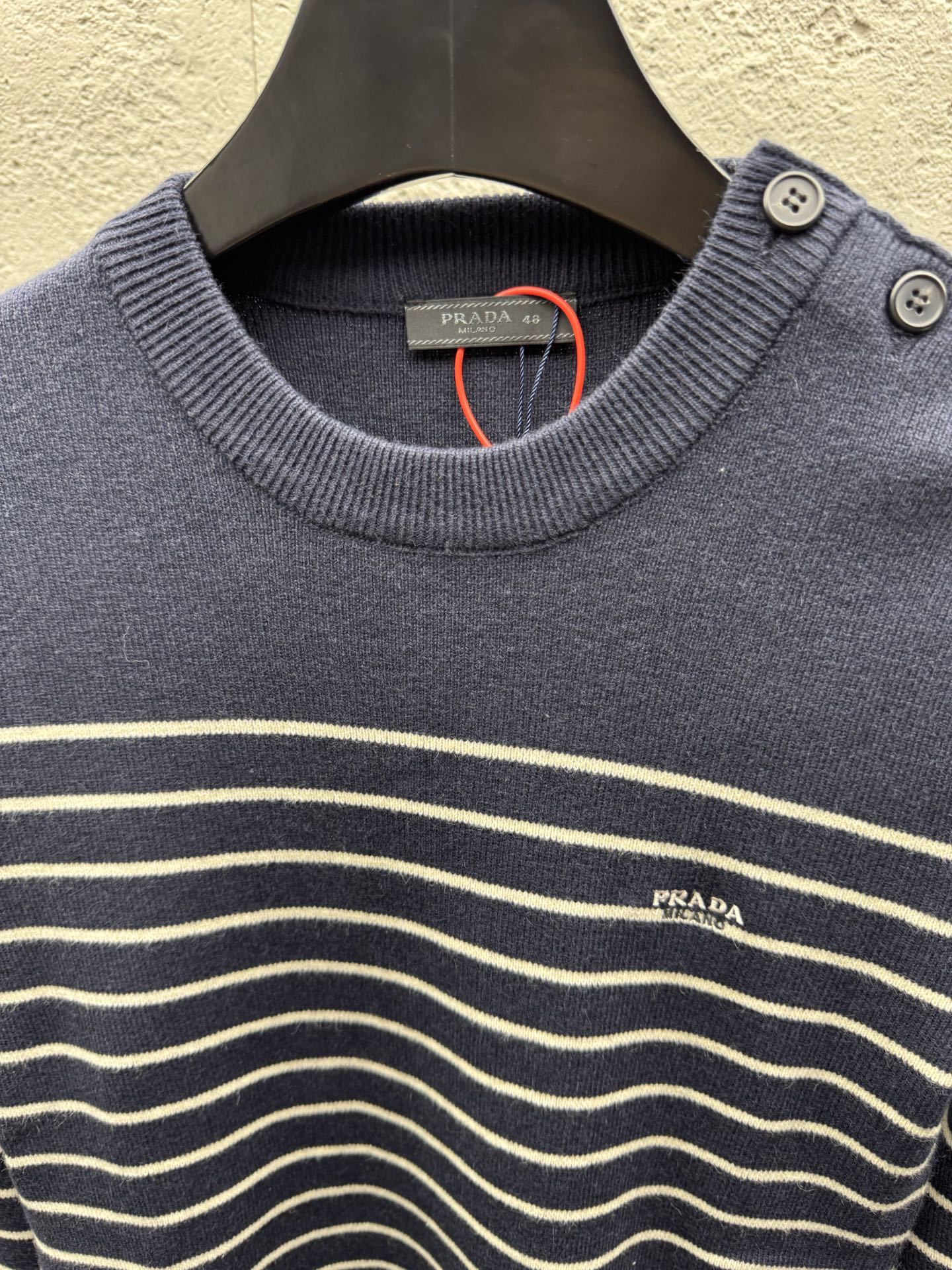 Pra striped embroidered sweater