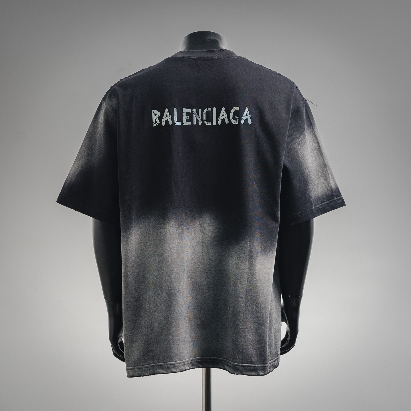 Balen distressed washed t-shirt